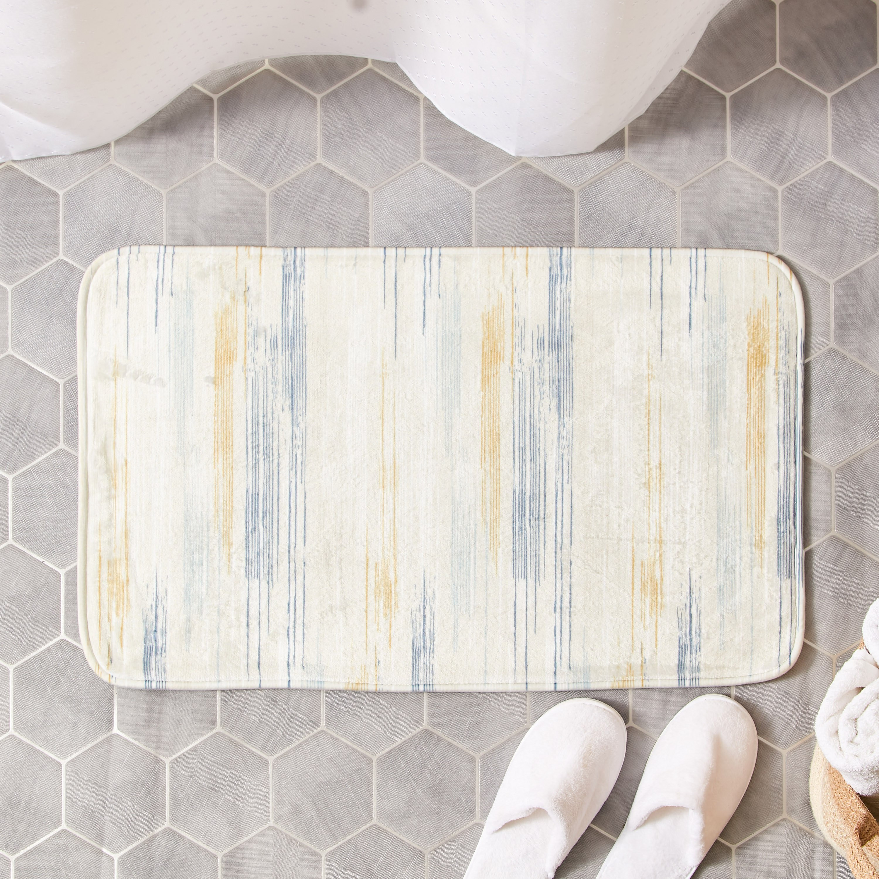 Aurora Nora Foam Printed Bath Mat - 45x75 cm-PROMO_HB_AE_B1G1_250925-image-1