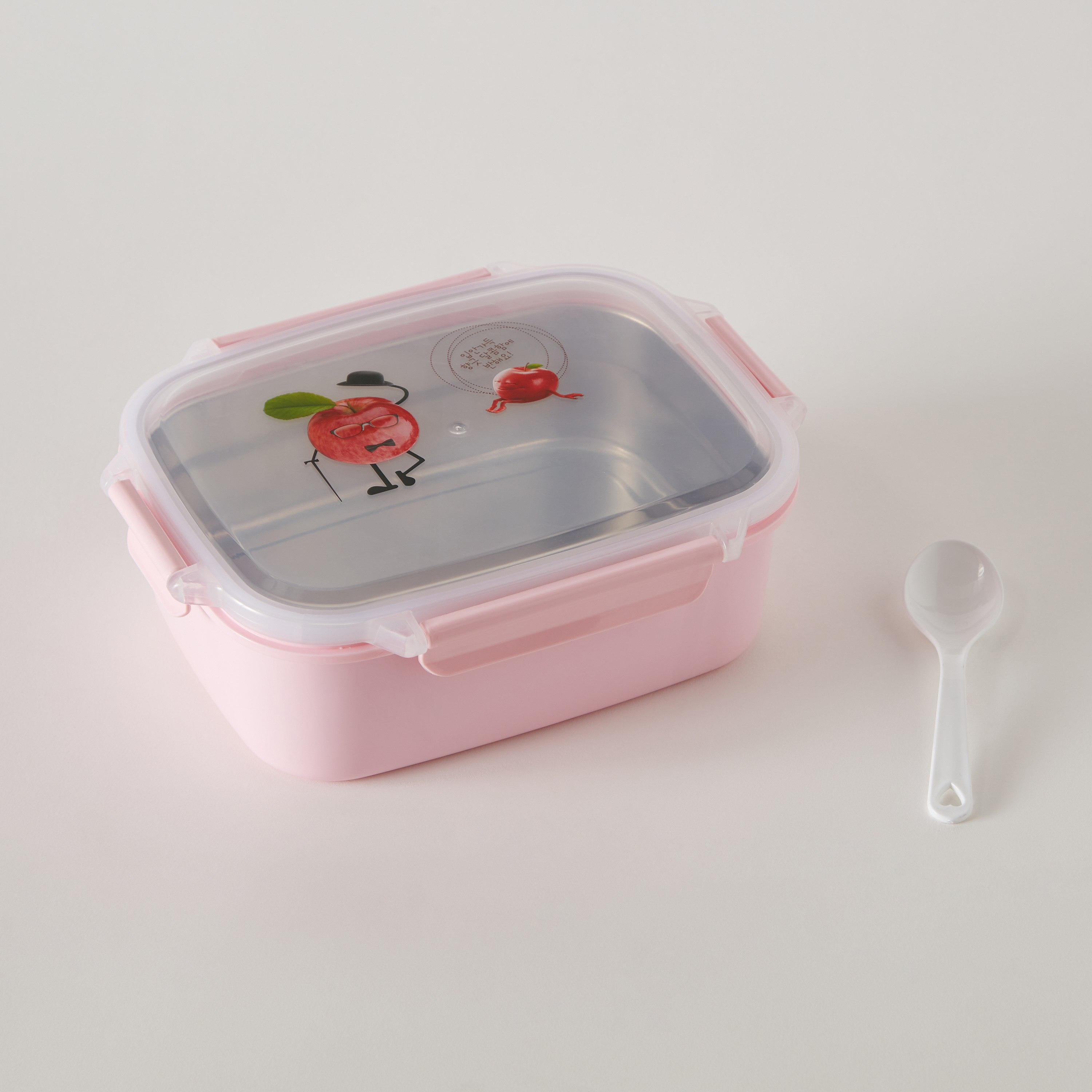 صندوق غداء ستانلس ستيل من نيو - 22×17×7.5 سم-hbxhomeware-hbxkidsandyouth-image-6
