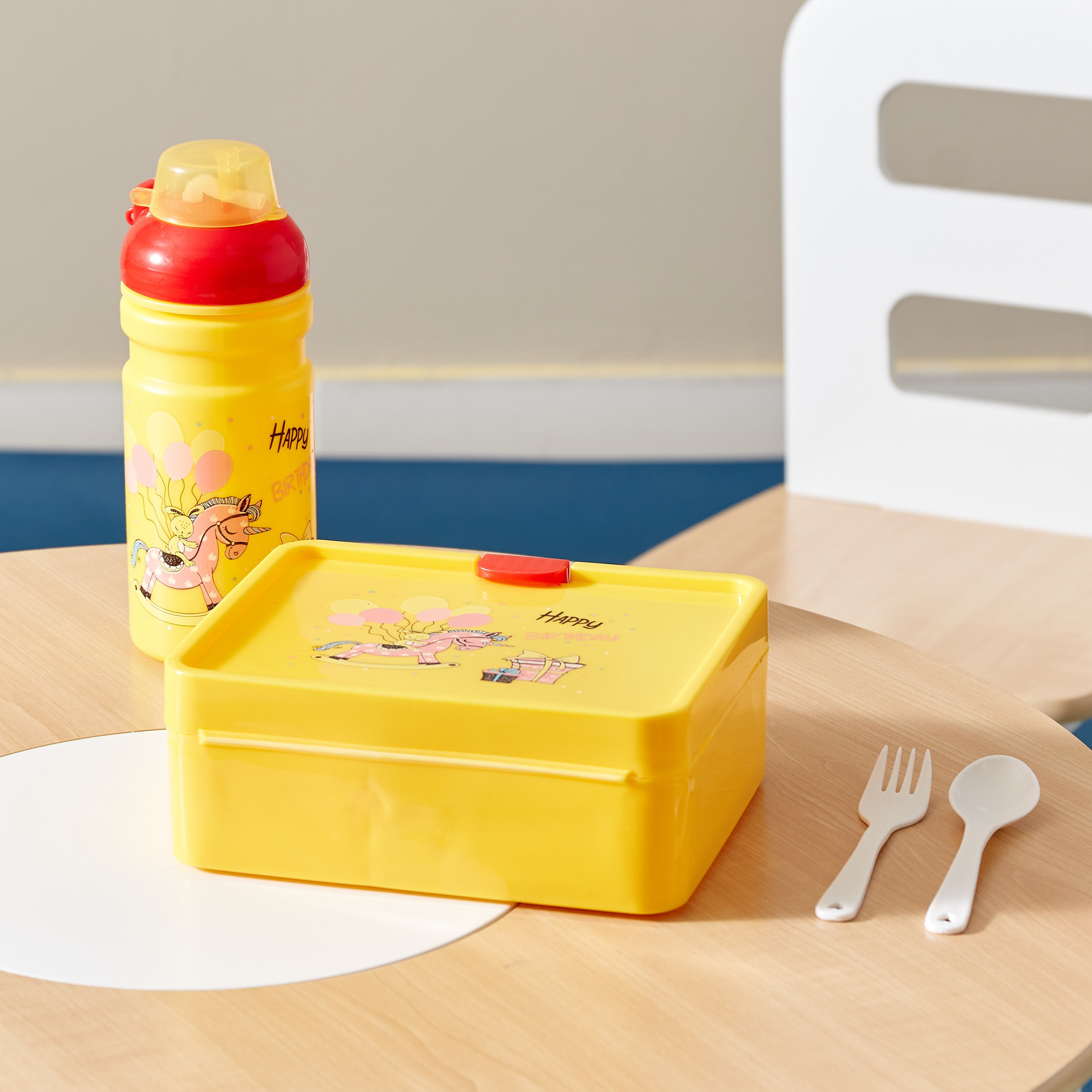 طقم قارورة وصندوق غداء بولي بروبيلين من نيو-hbxhomeware-hbxkidsandyouth-image-1