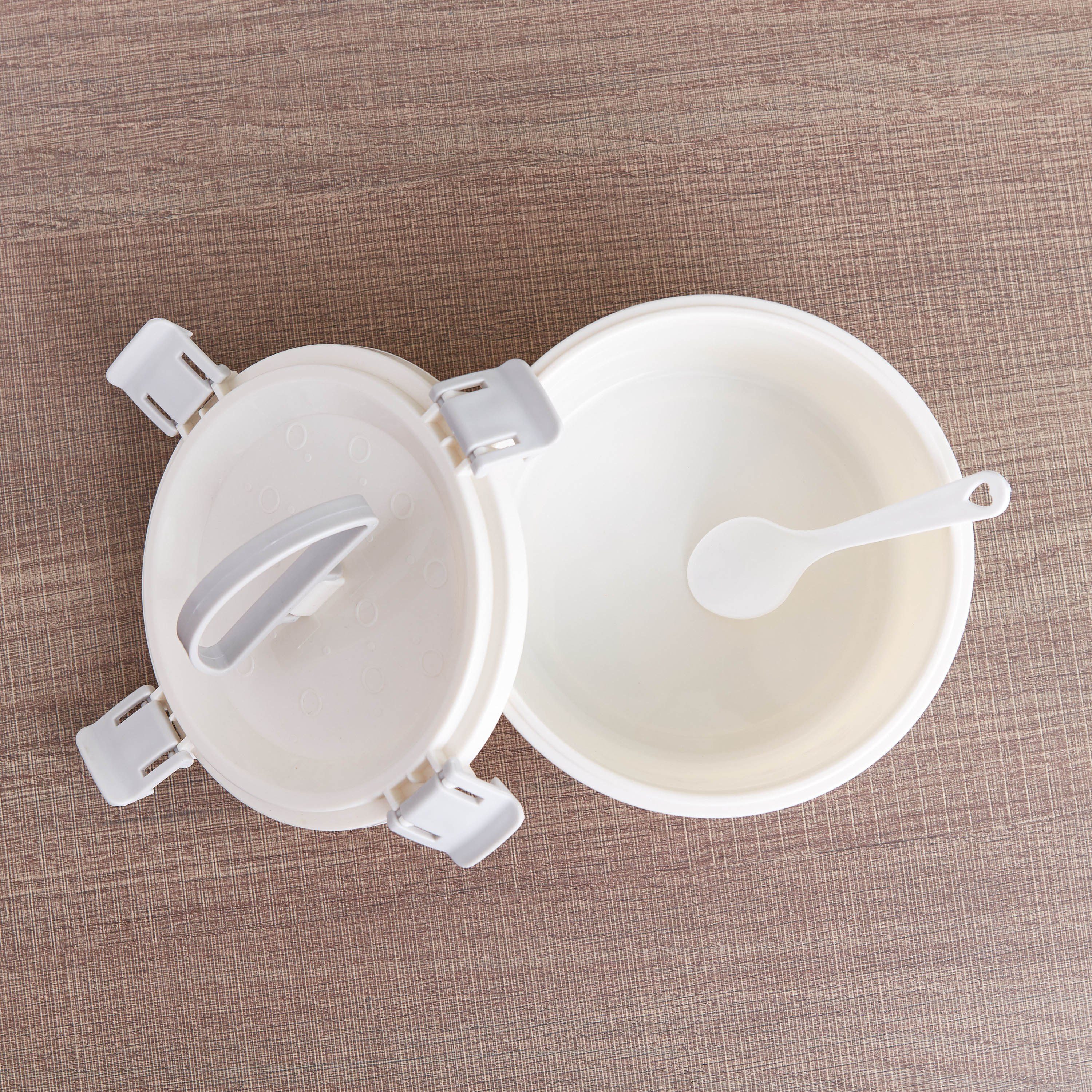 صندوق غداء مستدير ستيل من نيو - 17x8.5 سم-hbxhomeware-hbxkidsandyouth-image-2