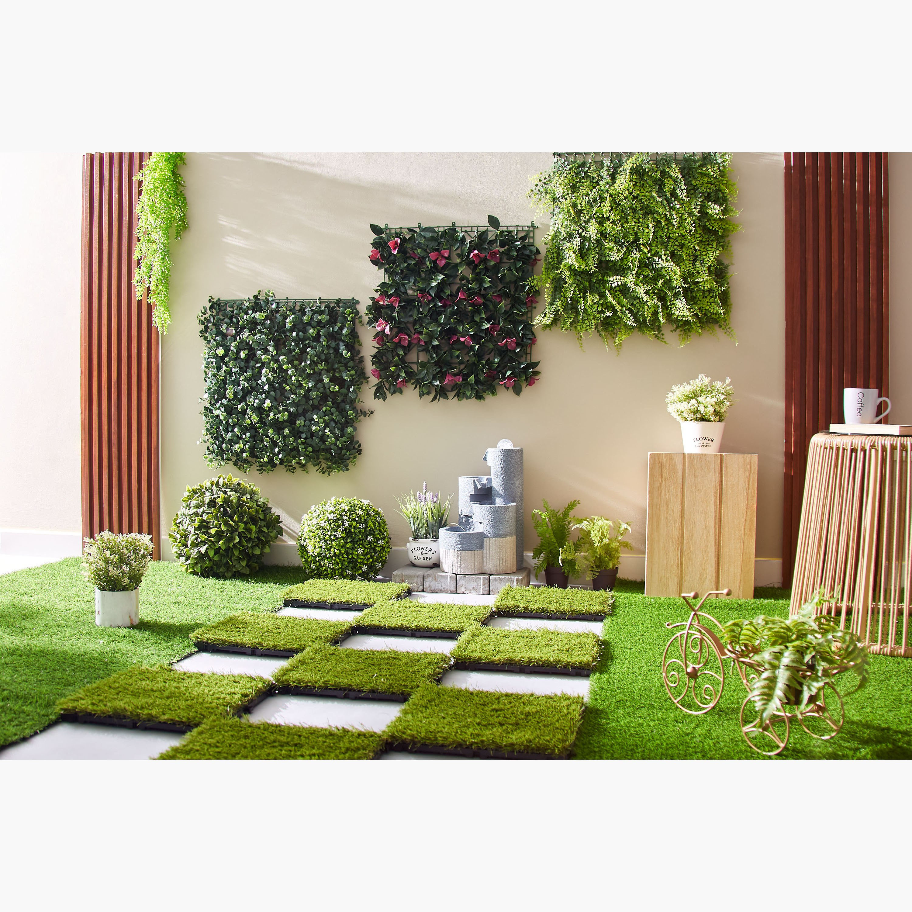 طقم بلاط عشب صناعي 9 قطع من ميدوو- 30x30 سم-PROMO_HB_AE_B2G2_011025-image-6