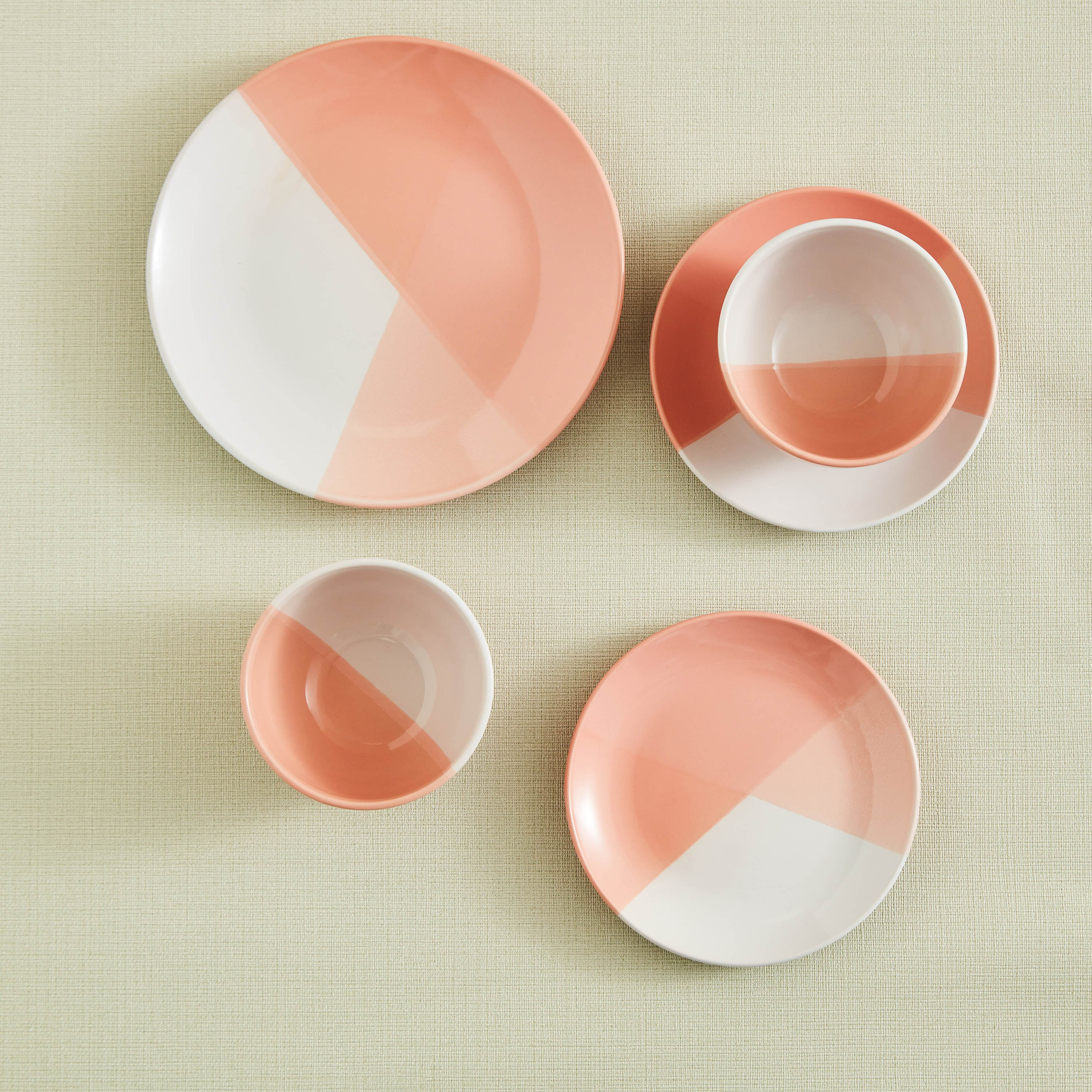 طقم عشاء من تراي كلر -  12 قطعة-hbxhomeware-hbxkitchen-image-2