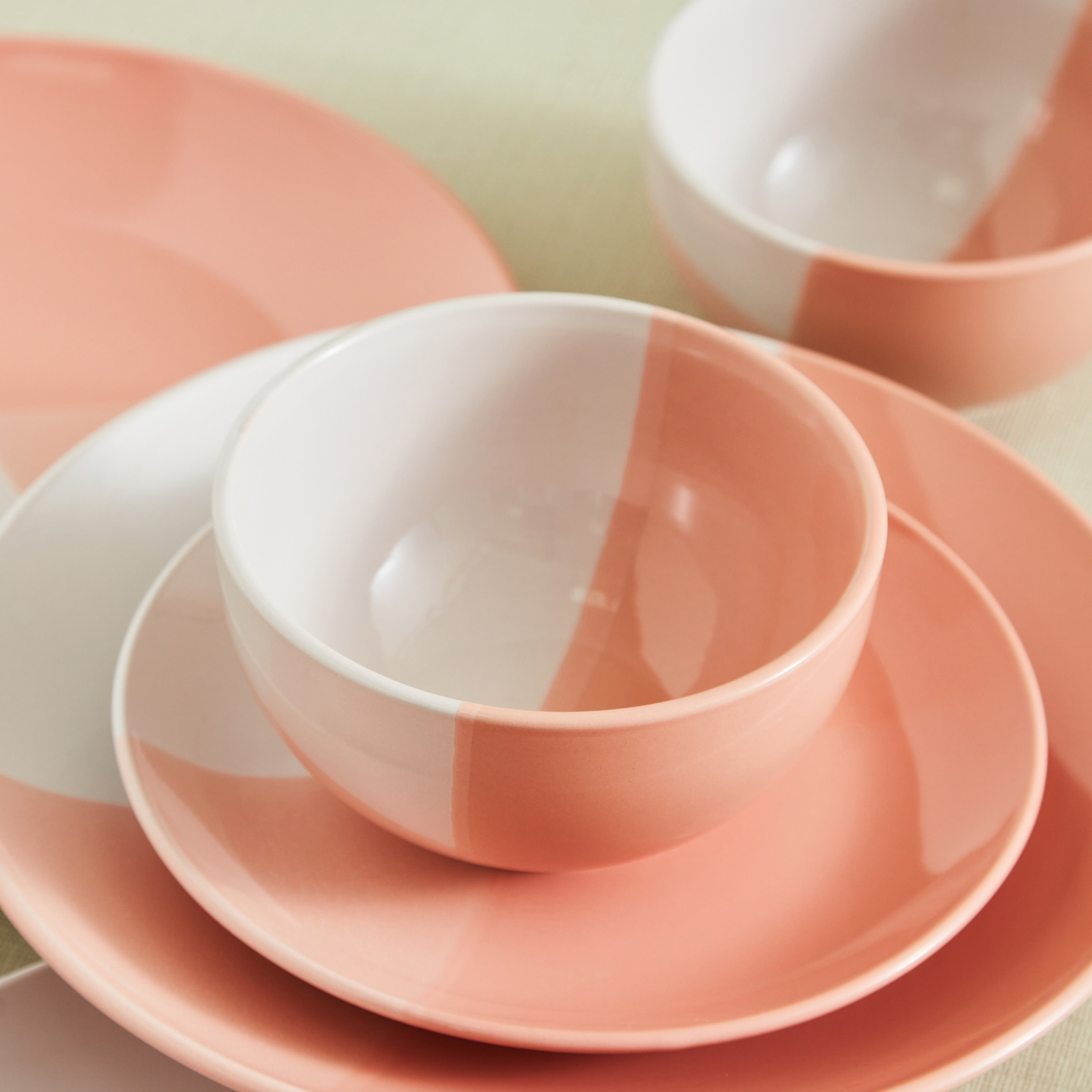 طقم عشاء من تراي كلر -  12 قطعة-hbxhomeware-hbxkitchen-image-4