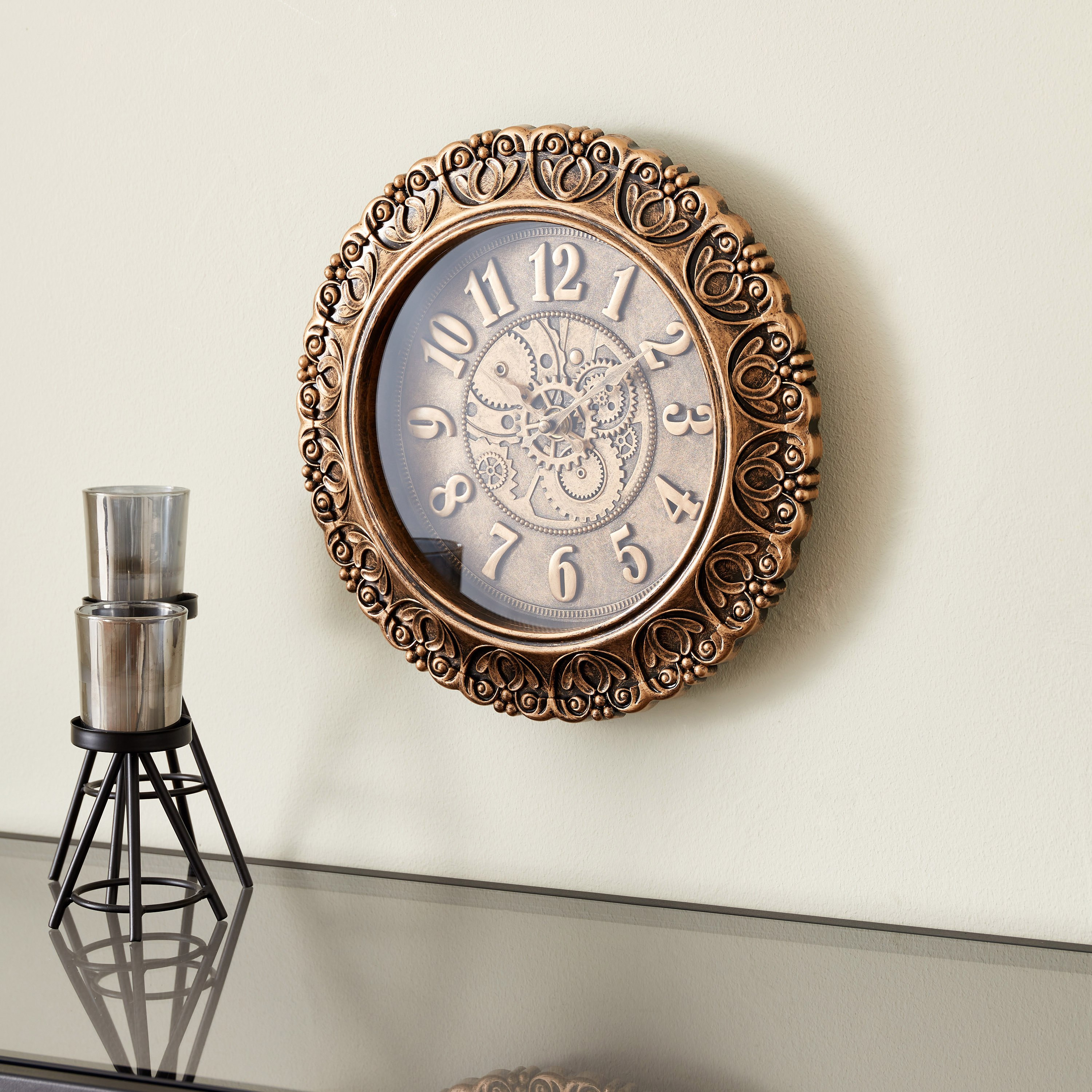 ساعة حائط بتصميم ترس من جيست - 31 سم-hbxhomeware-hbxdecorandfurnishings-image-2