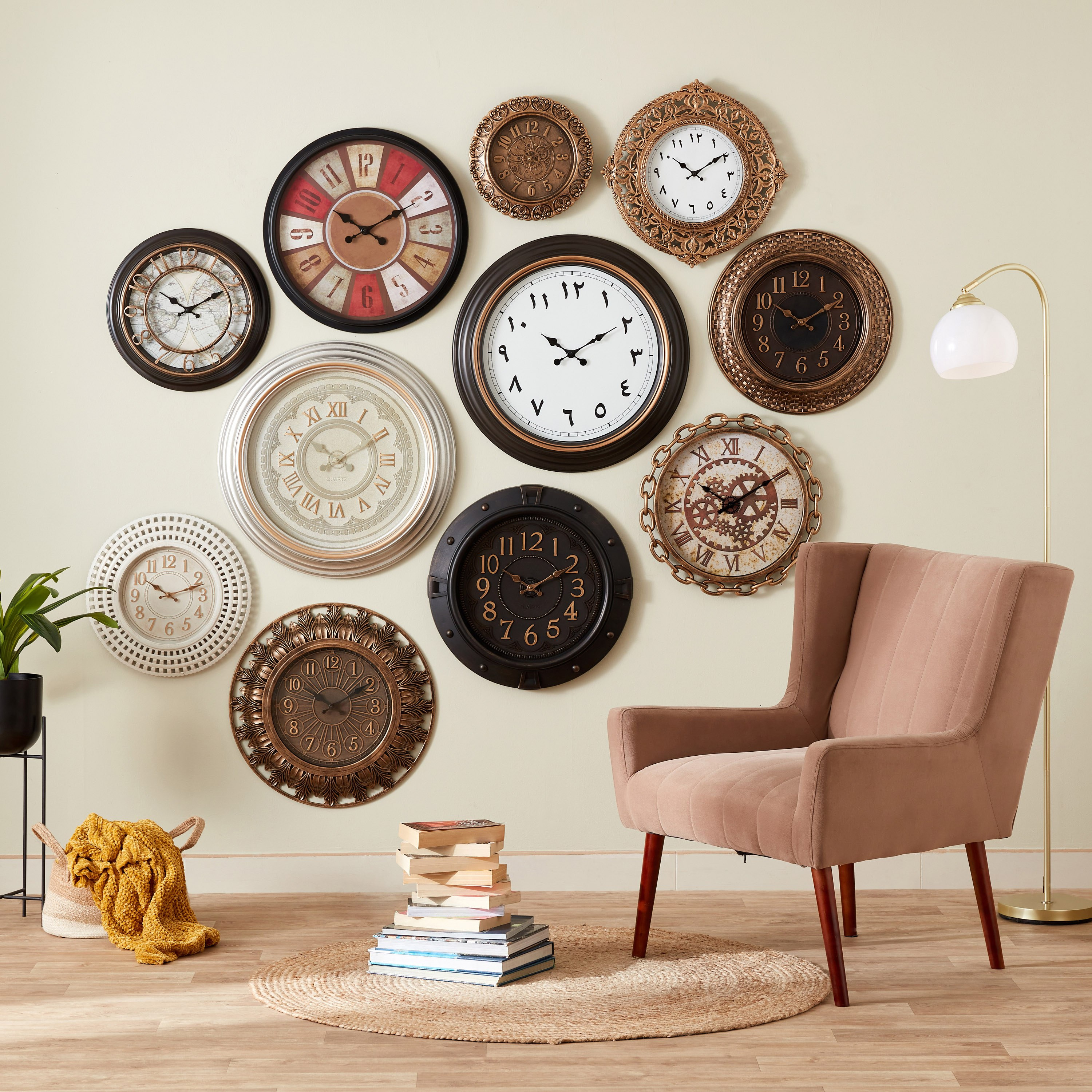 ساعة حائط بتصميم ترس من جيست - 31 سم-hbxhomeware-hbxdecorandfurnishings-image-4