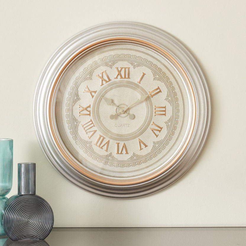 Gest Roman Dial Wall Clock - 58 cm-Clocks-image-0