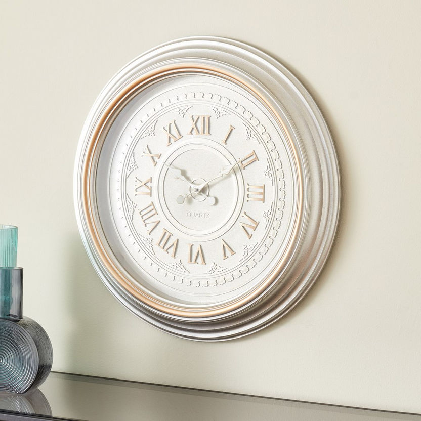 Gest Roman Dial Wall Clock - 58 cm-Clocks-image-1