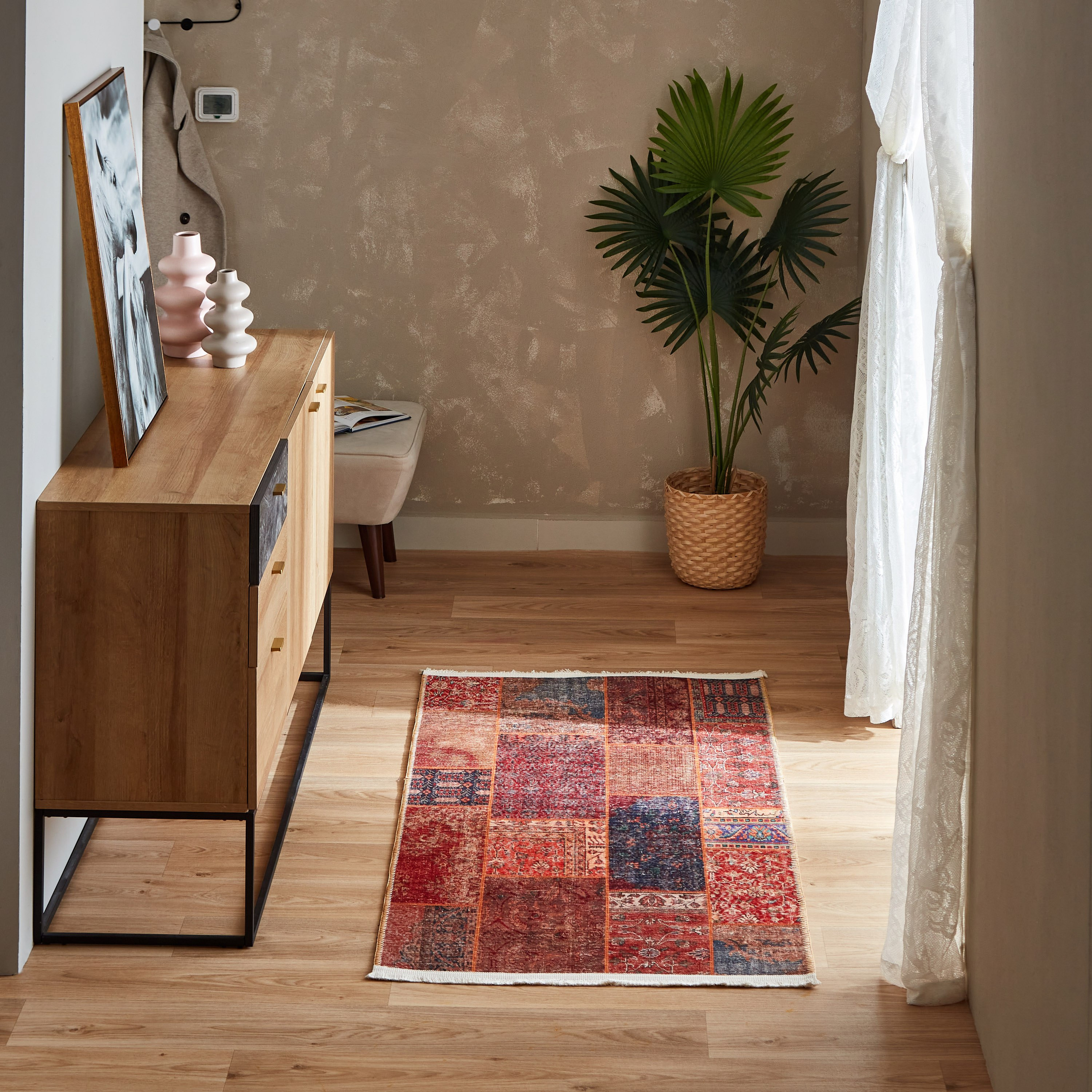 سجادة بطبعات من كايسي - 80×150 سم-hbxdecorandfurnishings-floorcoverings-rugs-image-1