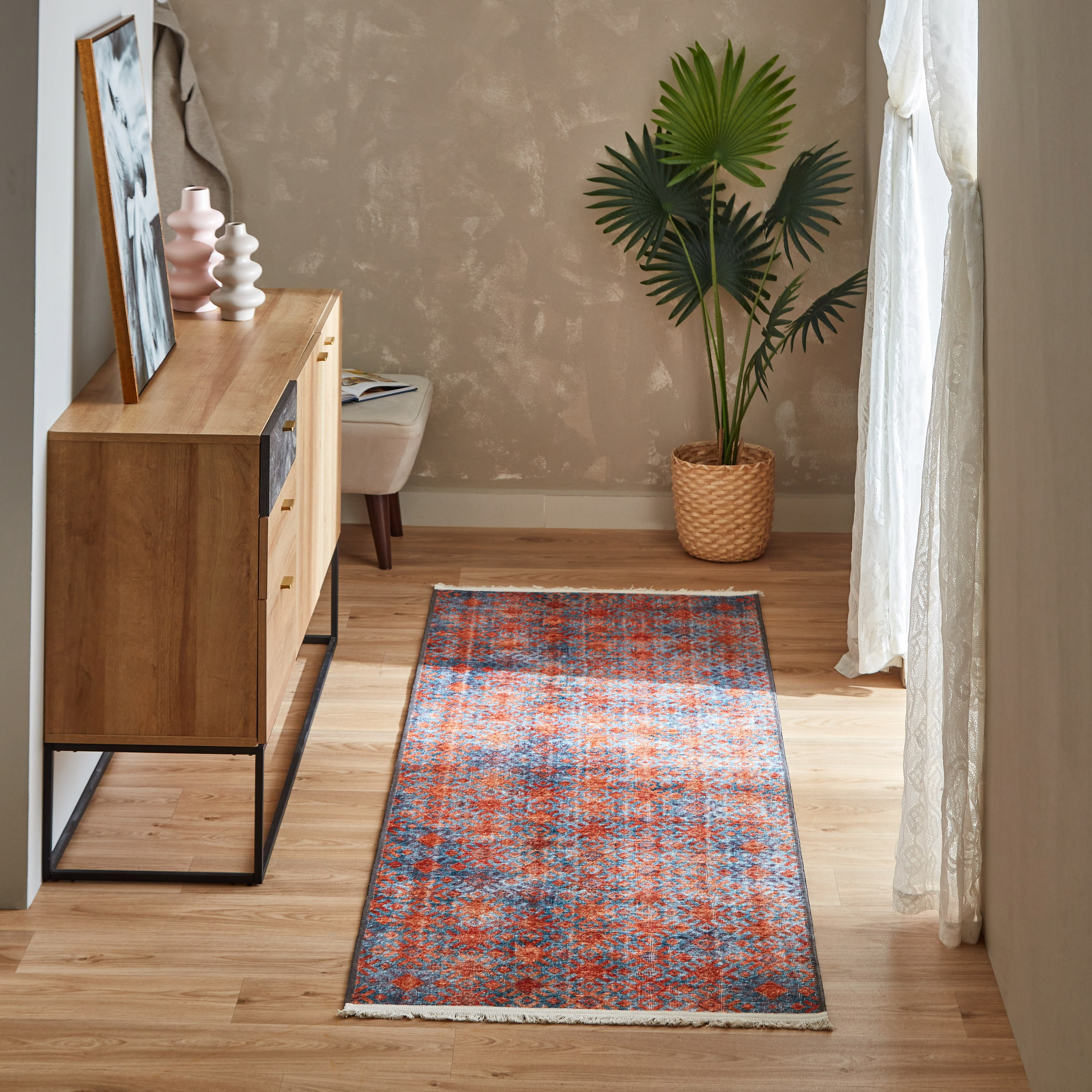 سجادة بطبعات - إيدا - 230x80 سم-hbxdecorandfurnishings-floorcoverings-rugs-image-1