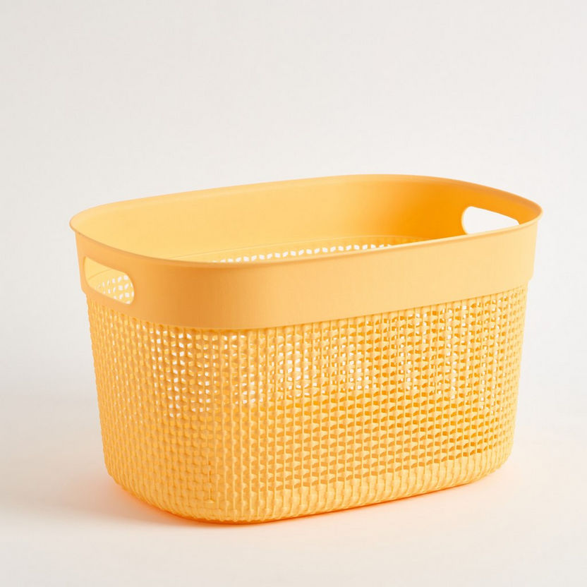 Knit Basket without Lid - 17 L-Bathroom Storage-image-5