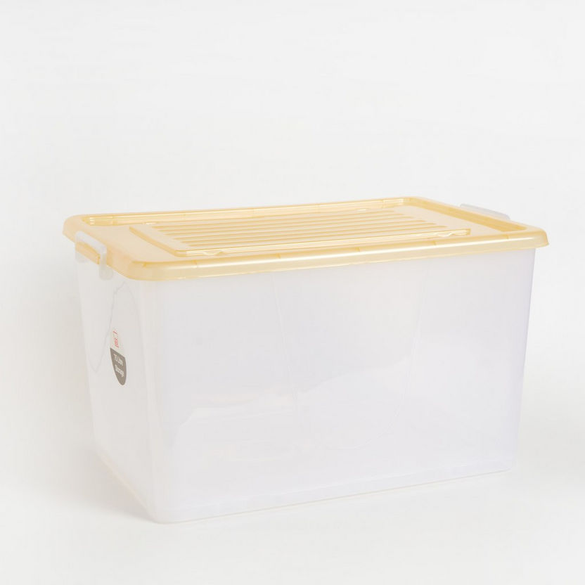 Juana Transparent Storage Box - 75 L-Organisers-image-5