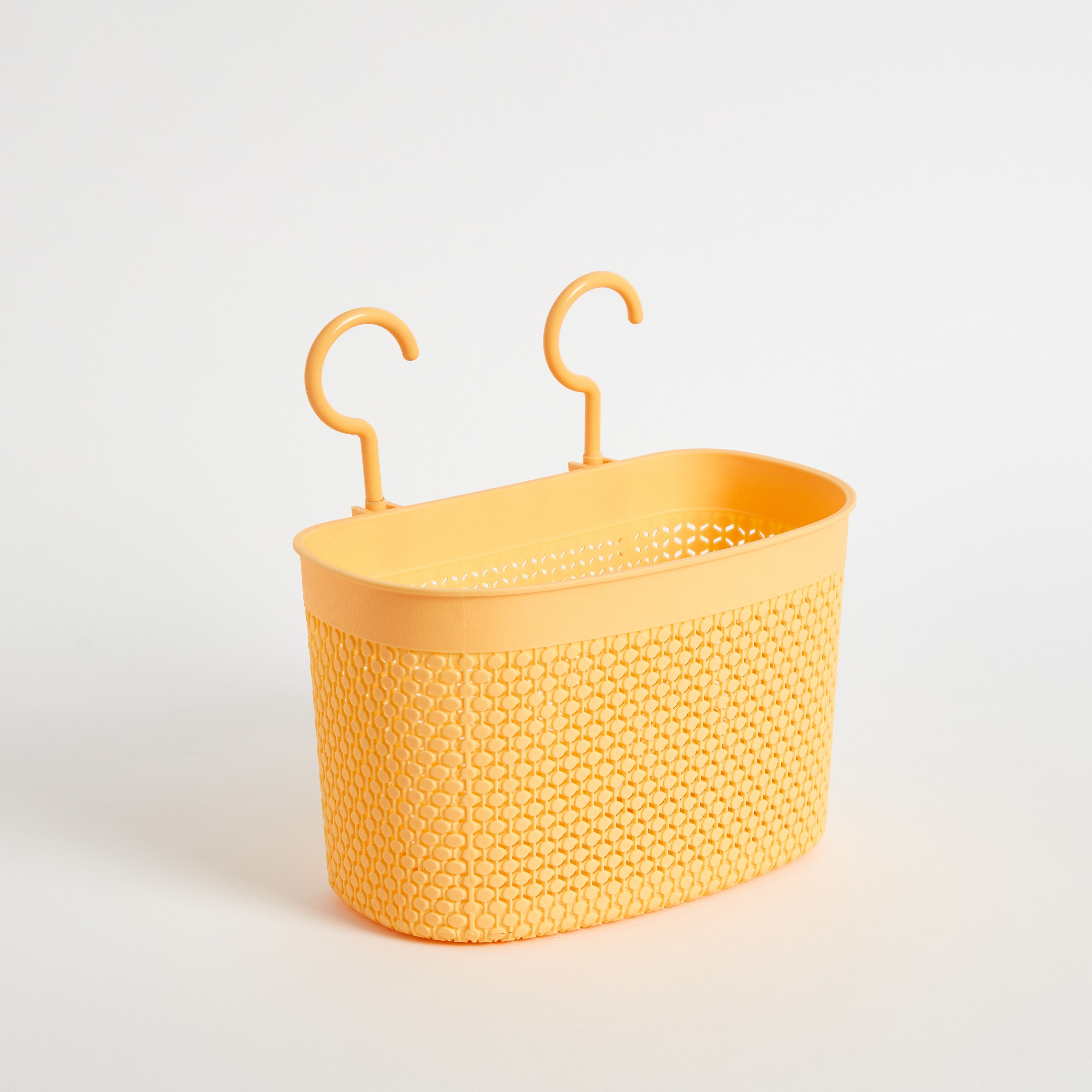 سلة تخزين متعددة الأغراض بخطافات من نيت - 25.5x14x16 سم-hbxhomeware-hbxbathroom-image-6