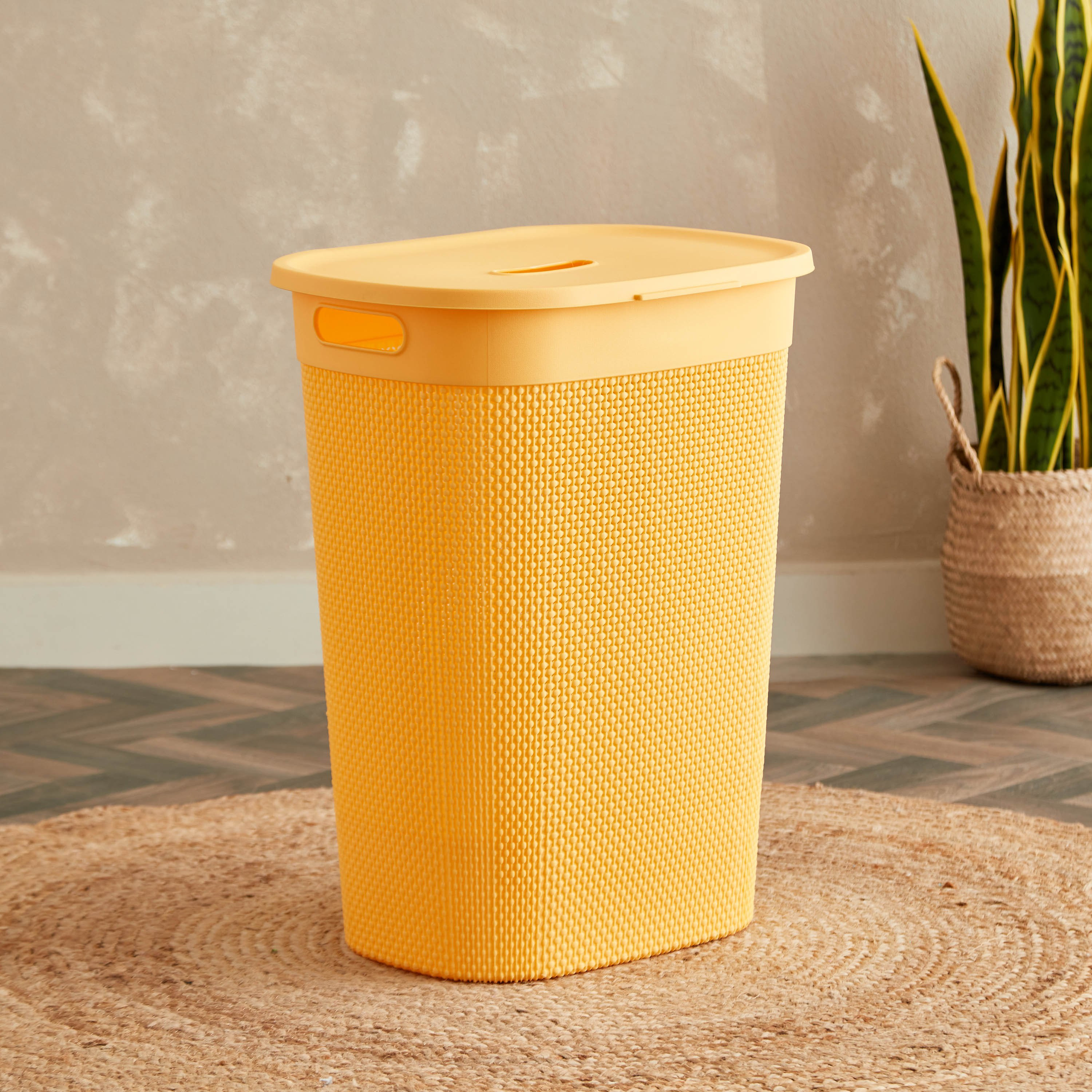 سلّة غسيل من نيت - 55 لتر-hbxbathroom-bathroomstorage-laundryhampers-image-1