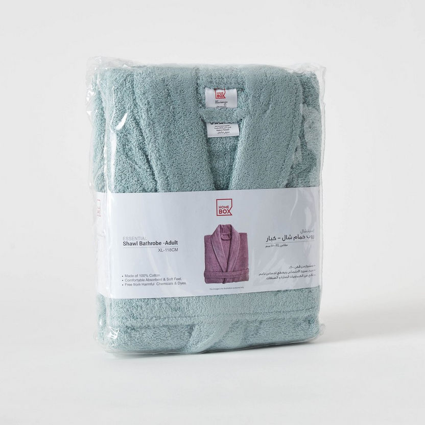 Essential Adult Shawl Bathrobe - Extra Large-Bathroom Textiles-image-5