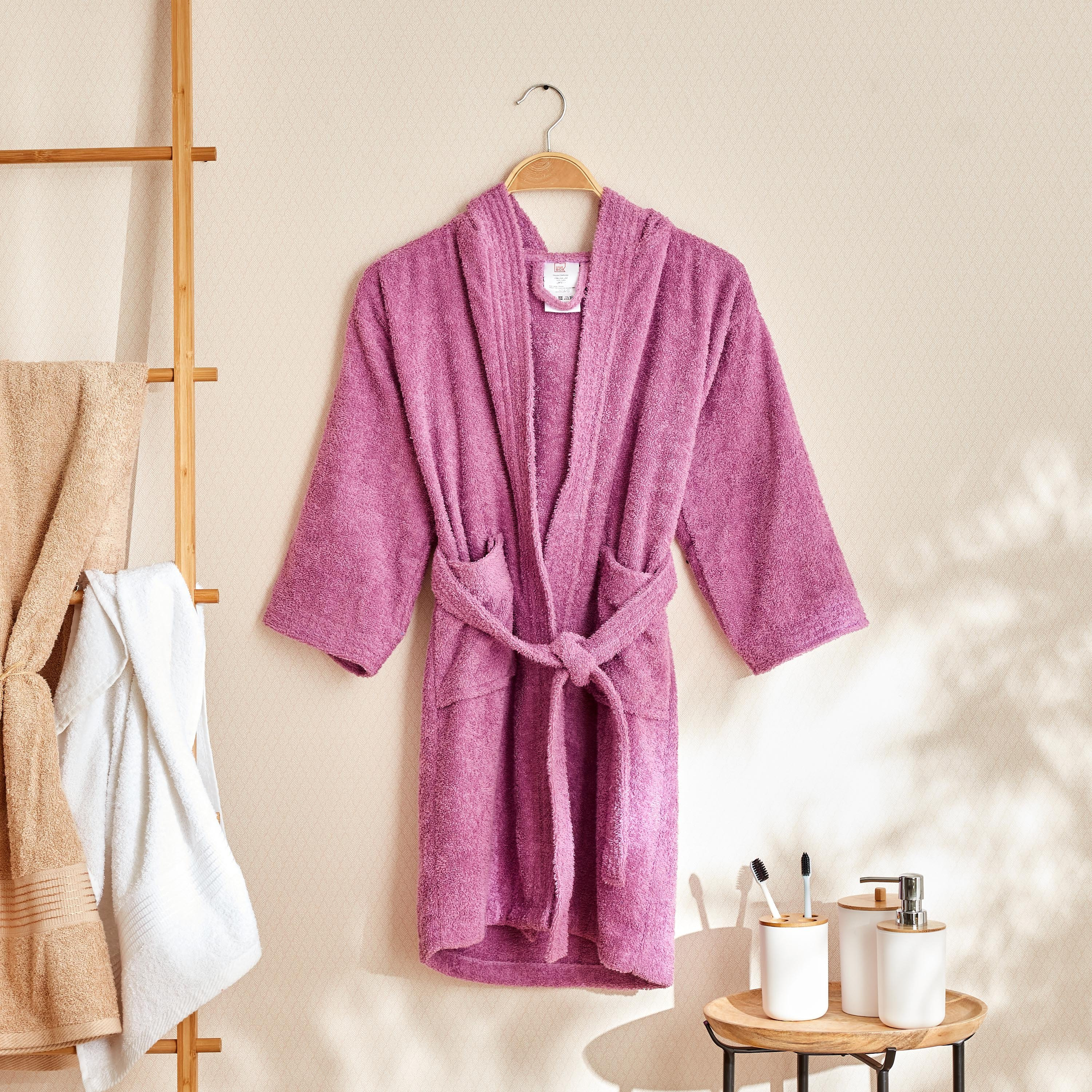 Essential Kids' Hooded Bathrobe - Large-hbxhomeware-hbxkidsandyouth-image-1