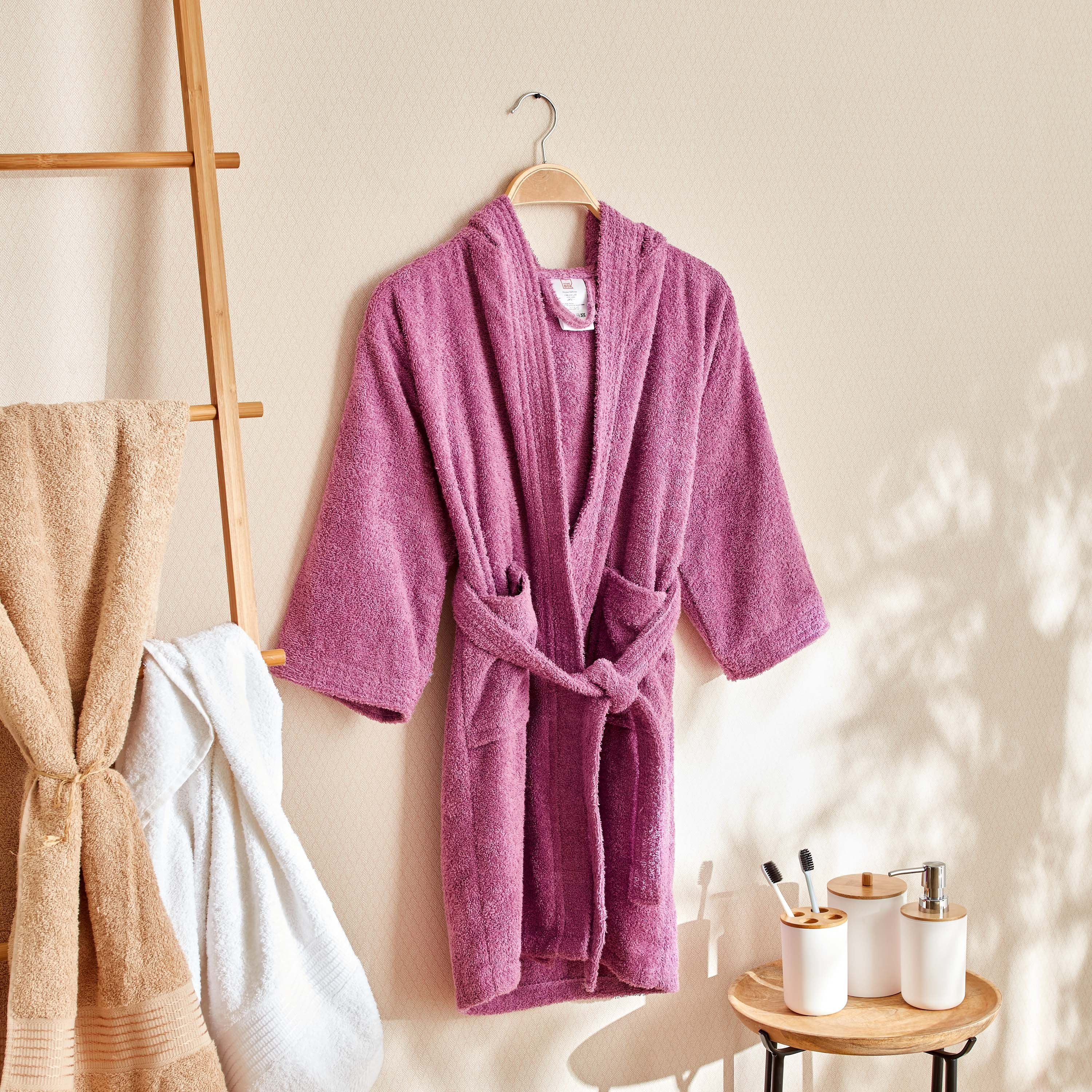 Essential Kids' Hooded Bathrobe - Large-hbxhomeware-hbxkidsandyouth-image-2