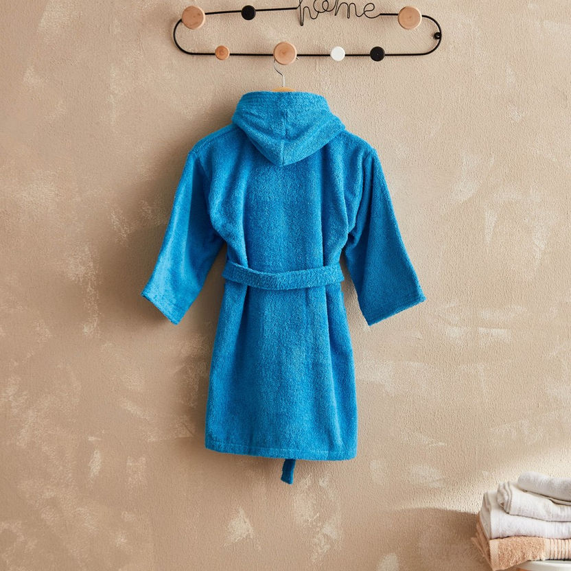 Essential Kids Hooded Bathrobe - Medium-Bathroom Textiles-image-3
