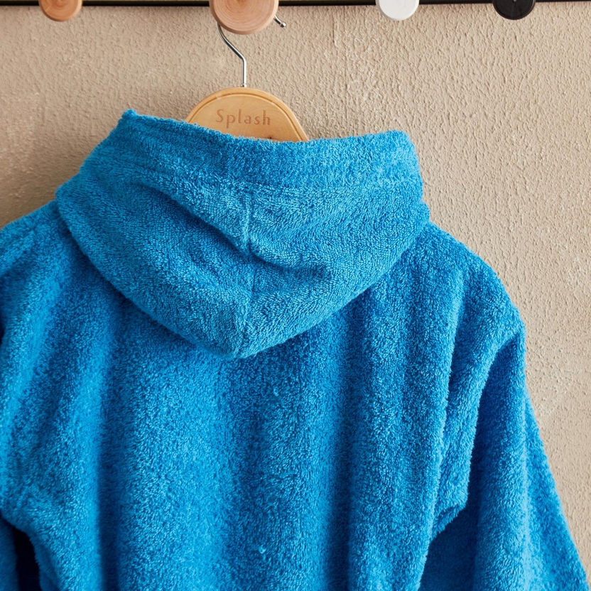 Essential Kids Hooded Bathrobe - Medium-Bathroom Textiles-image-4