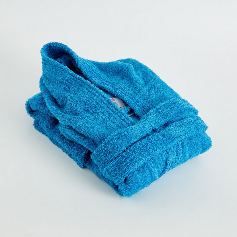 Essential Kids' Hooded Bathrobe - Large-Bathroom Textiles-image-5