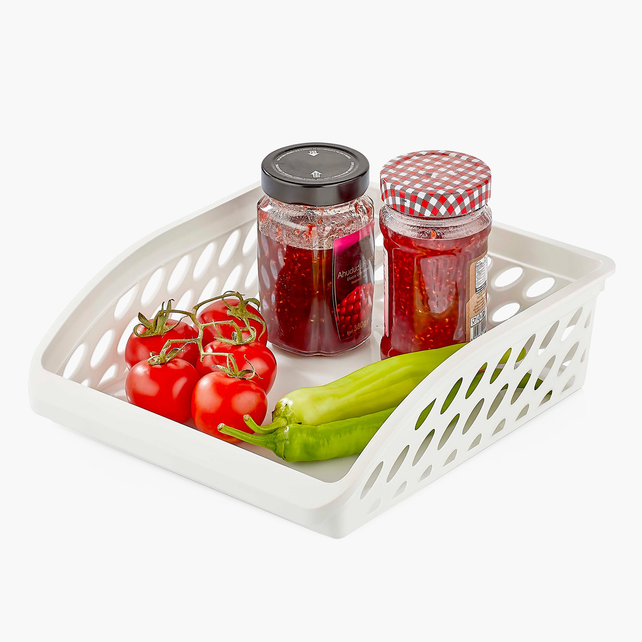 Riva Wide Kitchen Organiser Basket - 27x25x8 cm-hbxkitchen-kitchenware-kitchenaccessories-image-2