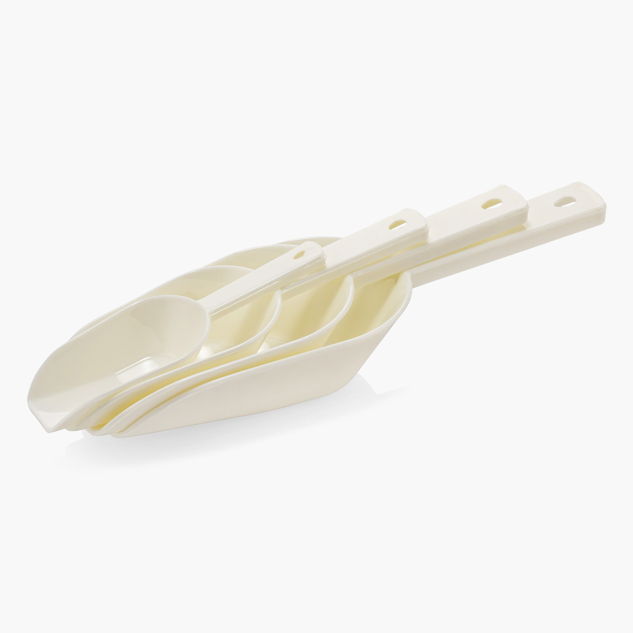 طقم ملاعق مطبخ على شكل مجرفة 4 قطع من ريفا - 20x8.5x4 سم-hbxhomeware-hbxkitchen-image-2