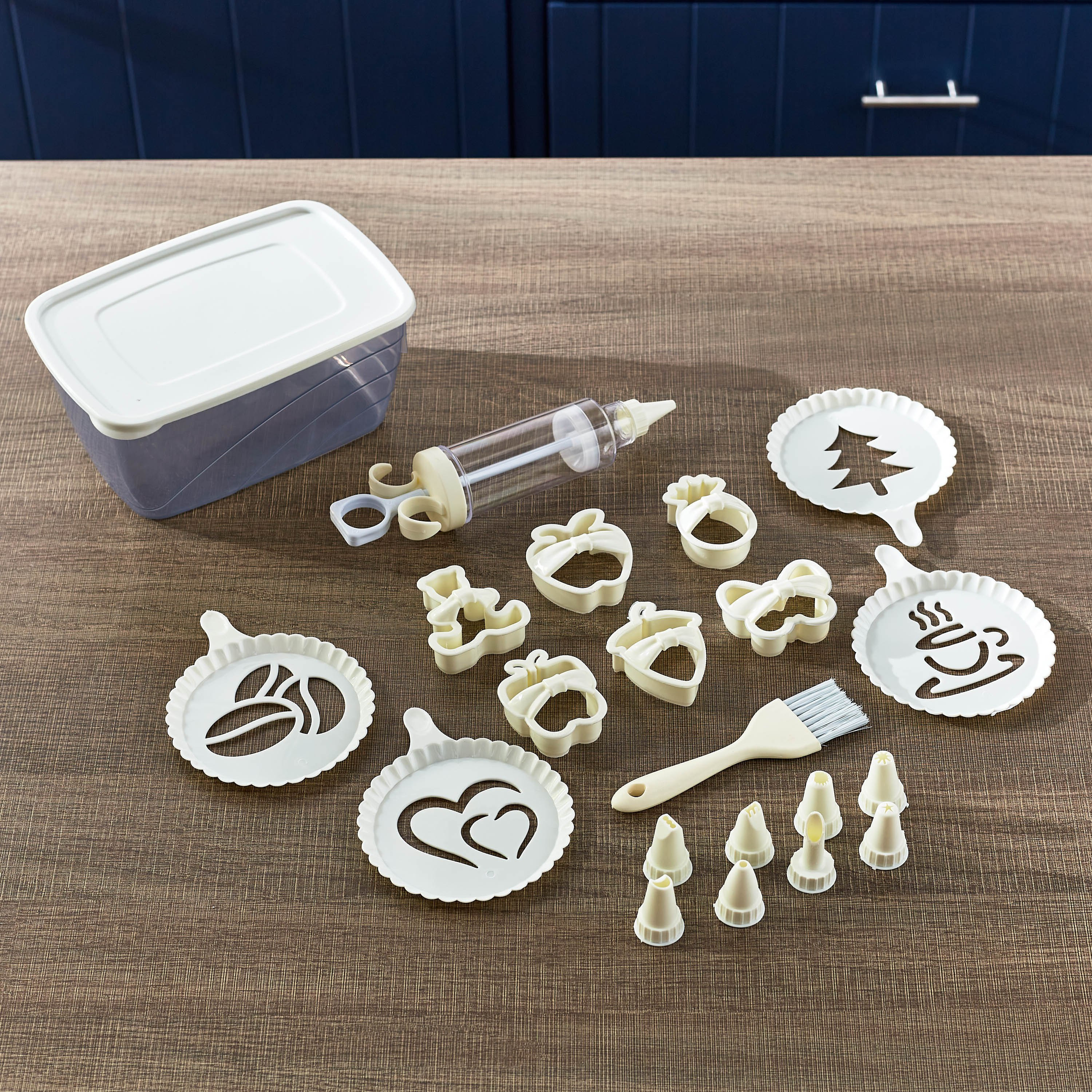 طقم أدوات حلويات 22 قطعة من ريفا - صغيرة-hbxkitchen-bakeware-image-1
