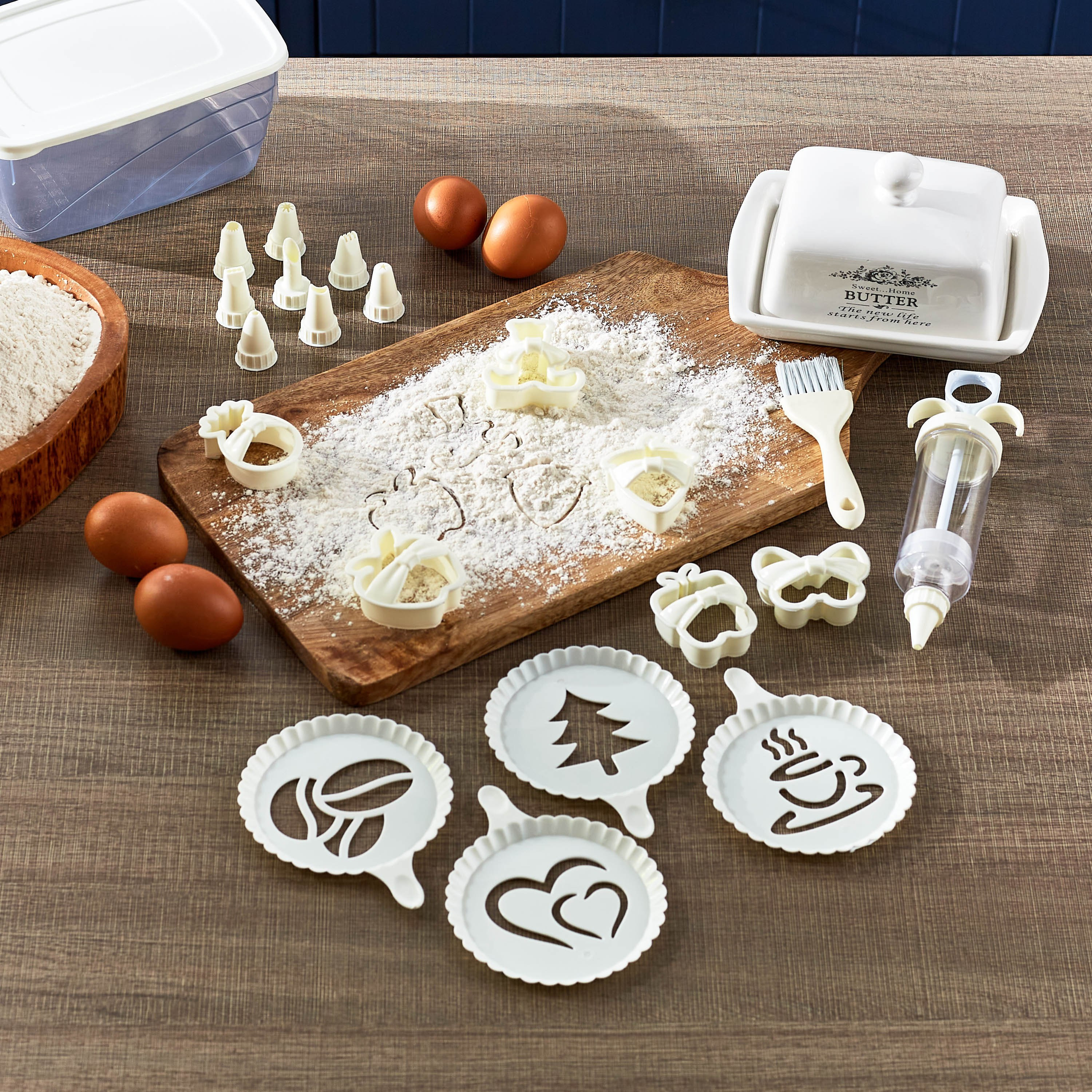 طقم أدوات حلويات 22 قطعة من ريفا - صغيرة-hbxkitchen-bakeware-image-6