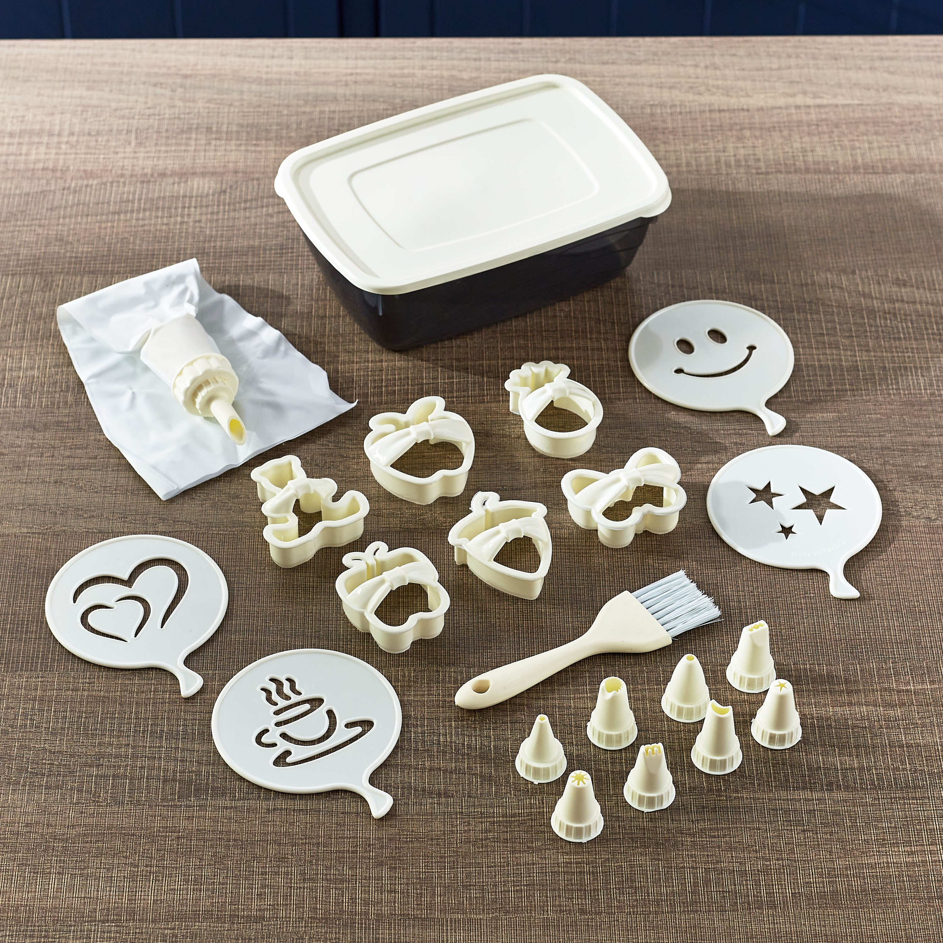 طقم أدوات حلويات 22 قطعة من ريفا - صغيرة-hbxkitchen-bakeware-image-1