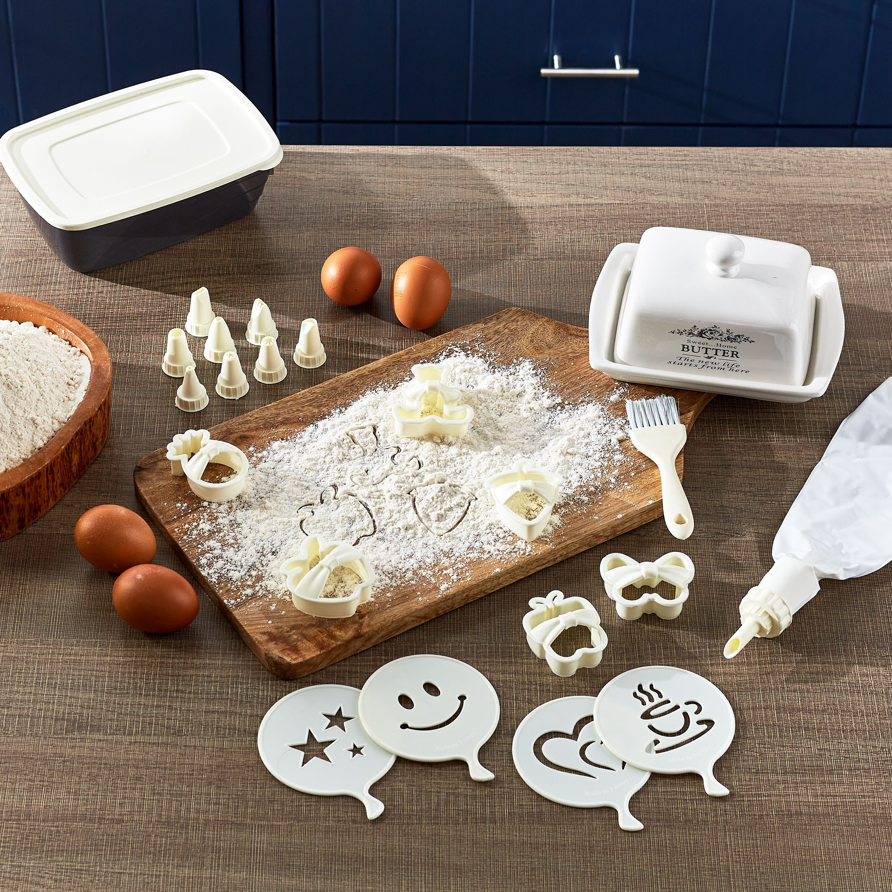 طقم أدوات حلويات 22 قطعة من ريفا - صغيرة-hbxkitchen-bakeware-image-7