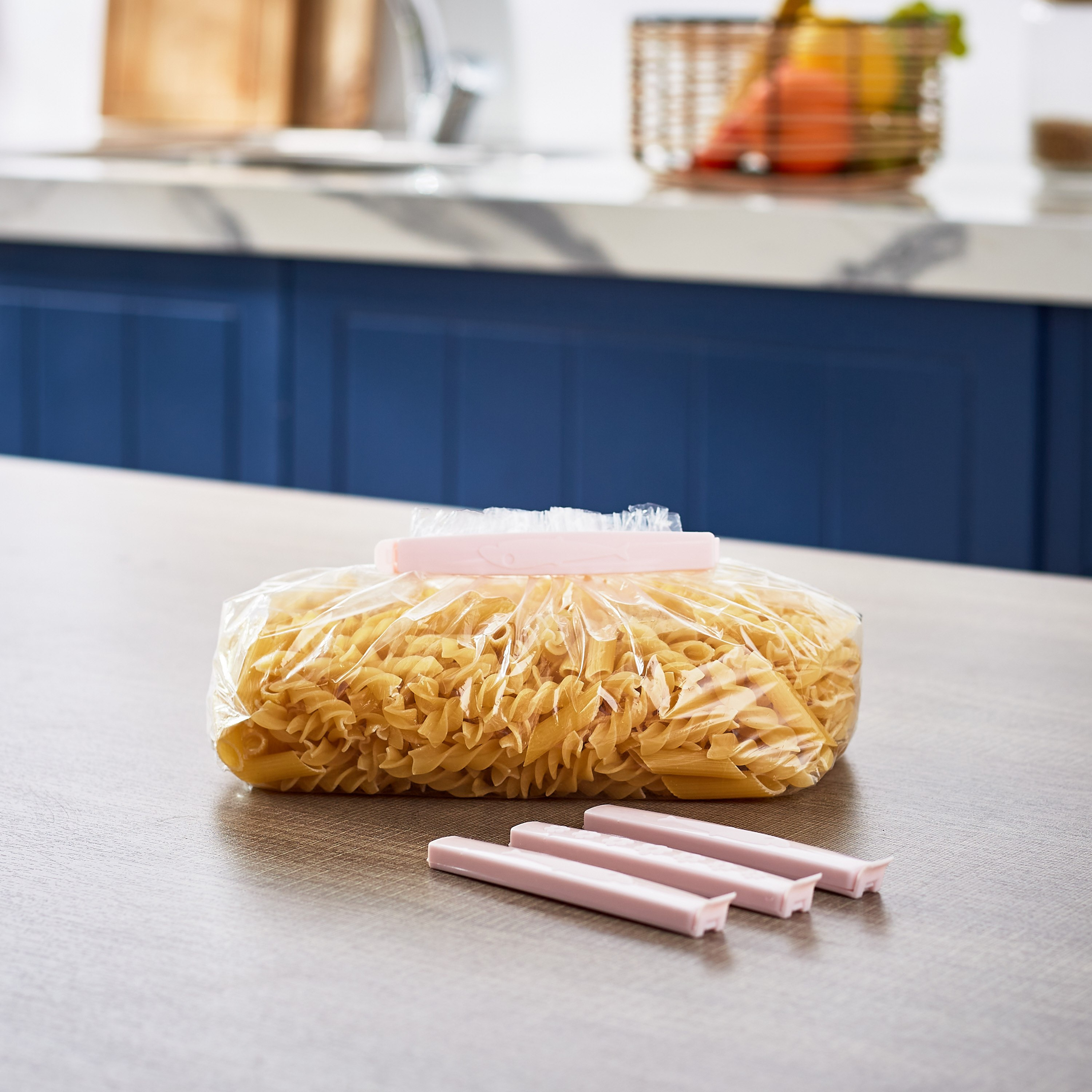 طقم مشابك أكياس جمبو 4 قطع من ريفا - 22.5x8.5x1 سم-hbxkitchen-kitchenware-foodpreparation-image-1