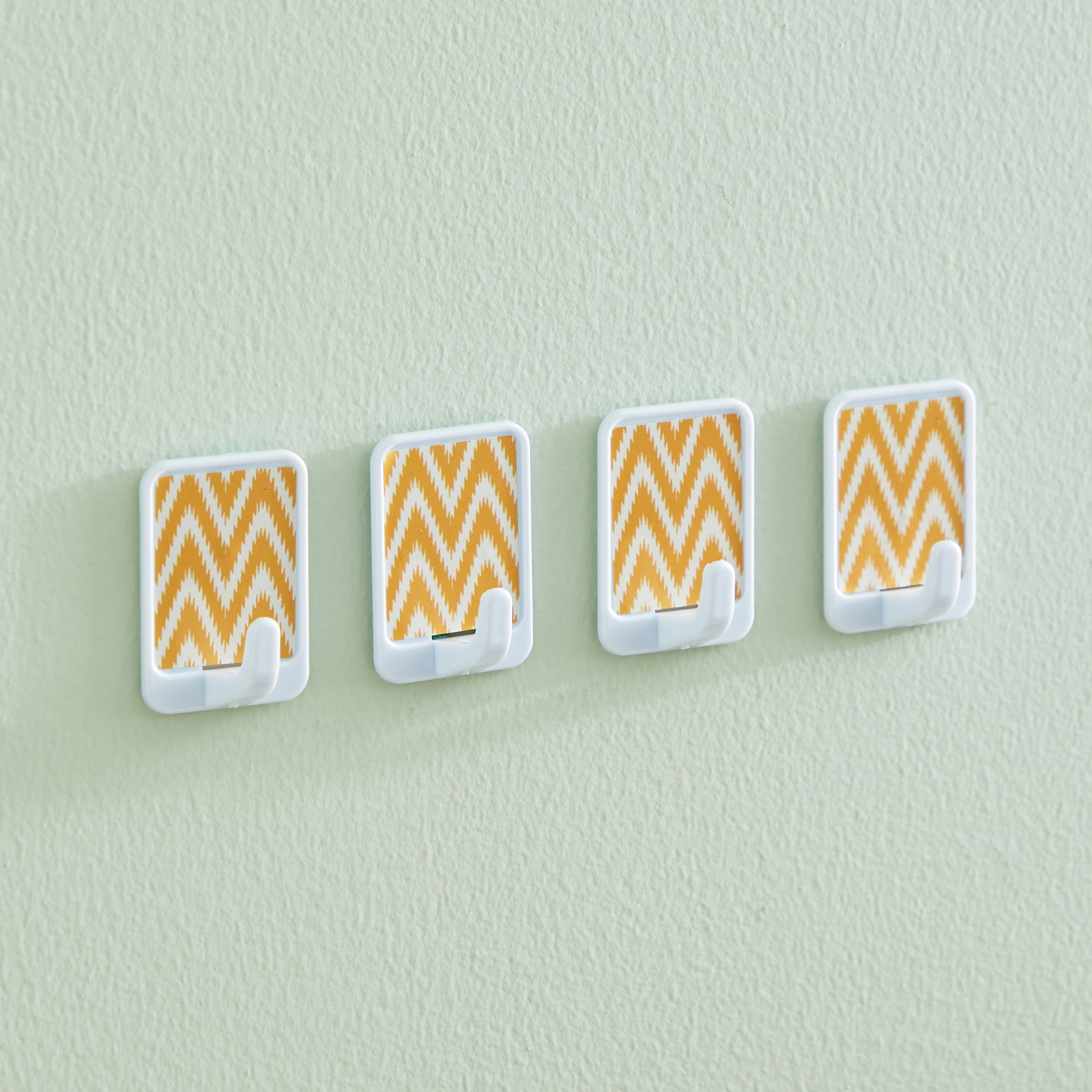 طقم خطافات لاصقة 4 قطع من ريفا - 4x3x2.5 سم-hbxhomeware-hbxbathroom-image-2
