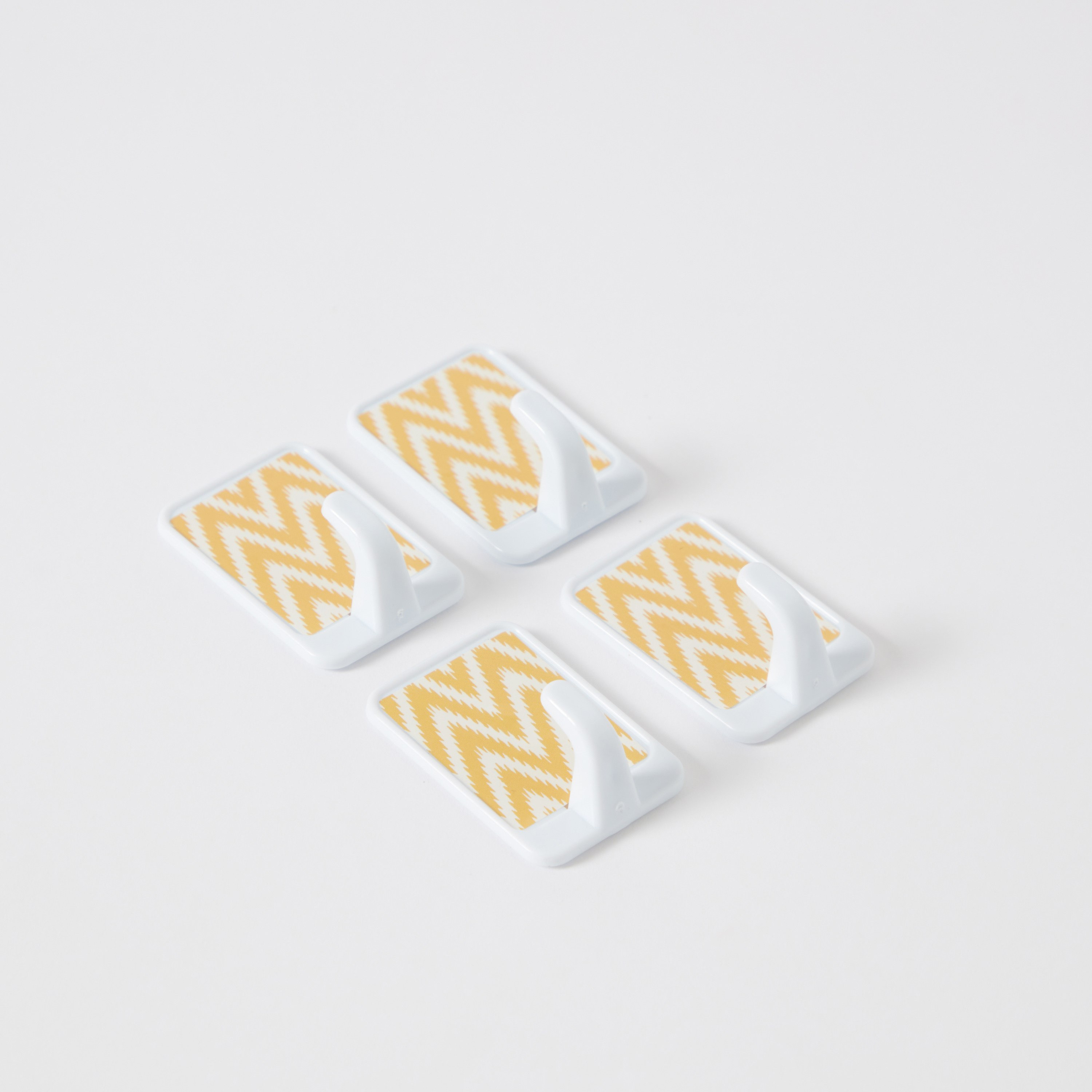 طقم خطافات لاصقة 4 قطع من ريفا - 4x3x2.5 سم-hbxhomeware-hbxbathroom-image-5