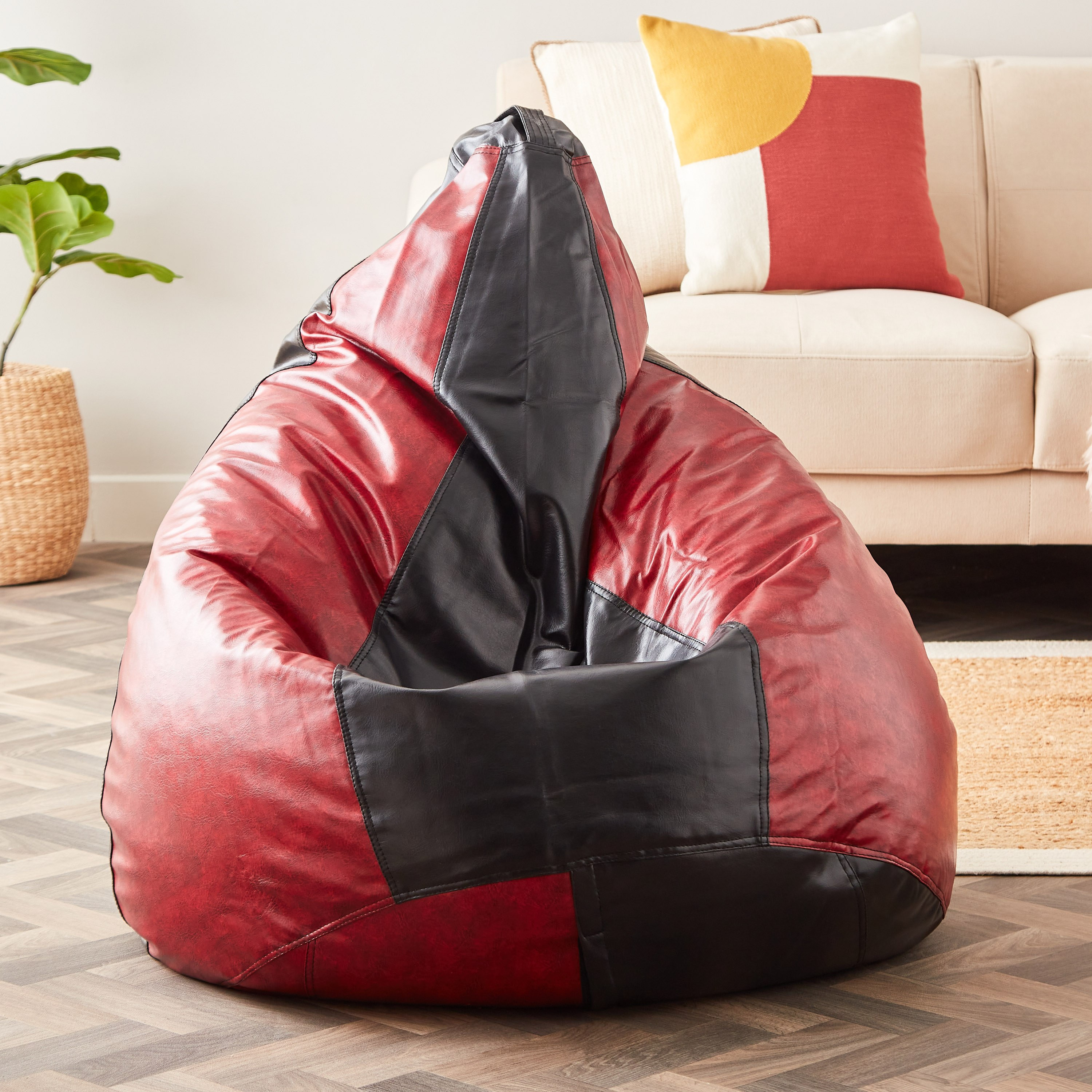 Buy Dorsey Large Bean Bag Cover 70x70x120 Cm Online In KSA Homebox   164639950 164639950 HMBX14092022Q 01 2100 