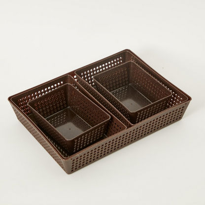 Bios Fashion 5-Piece Utility Basket Set
