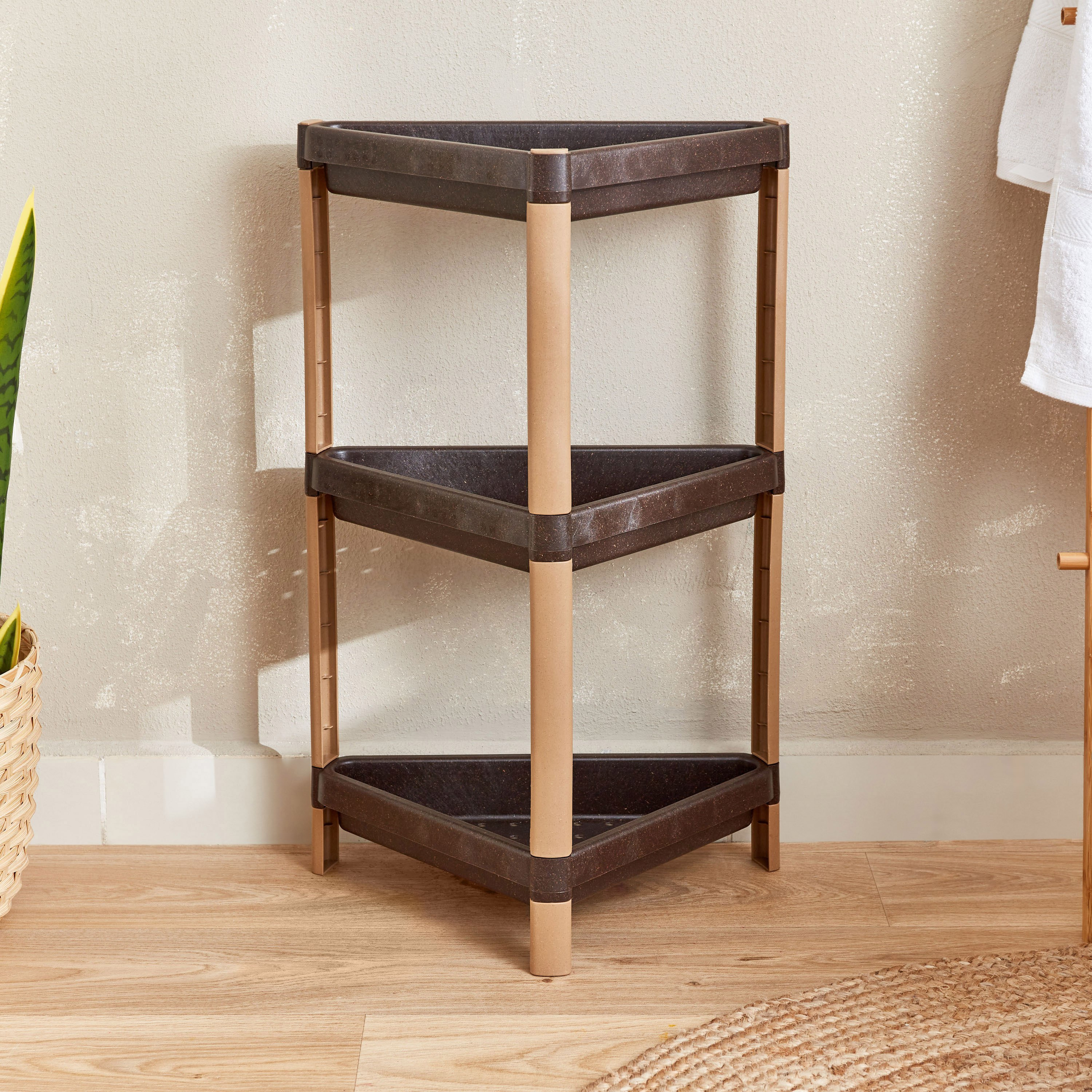 Bios 3-Tier Triangular Bathroom Caddie - 43x33x71 cm-PROMO_HB_AE_B1G1_250925-image-3