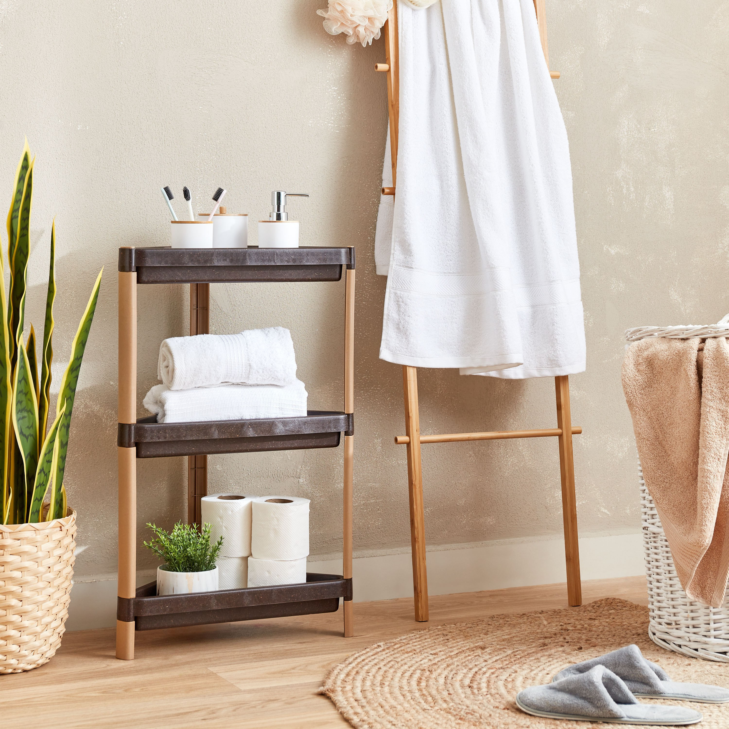 Bios 3-Tier Triangular Bathroom Caddie - 43x33x71 cm-PROMO_HB_AE_B1G1_250925-image-6
