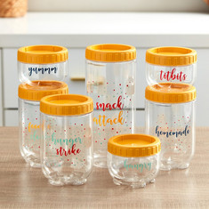 Spectra 7-Piece Stack and Store Jar Set