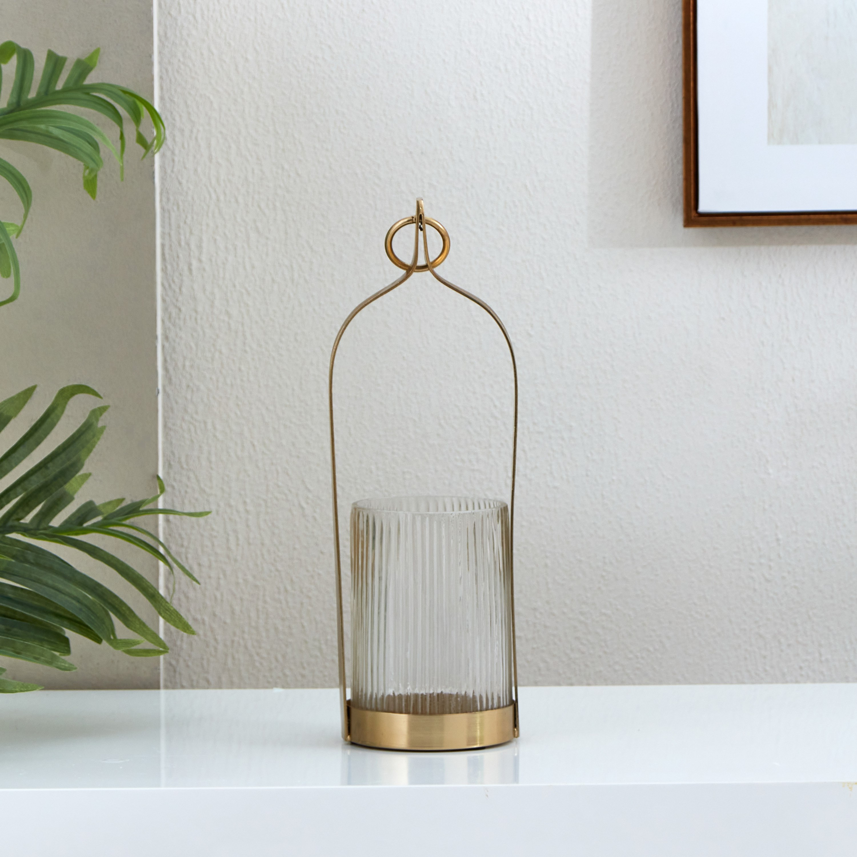 فانوس من ايس - 11x11x35 سم-hbxdecorandfurnishings-homeaccessories-lanterns-image-2