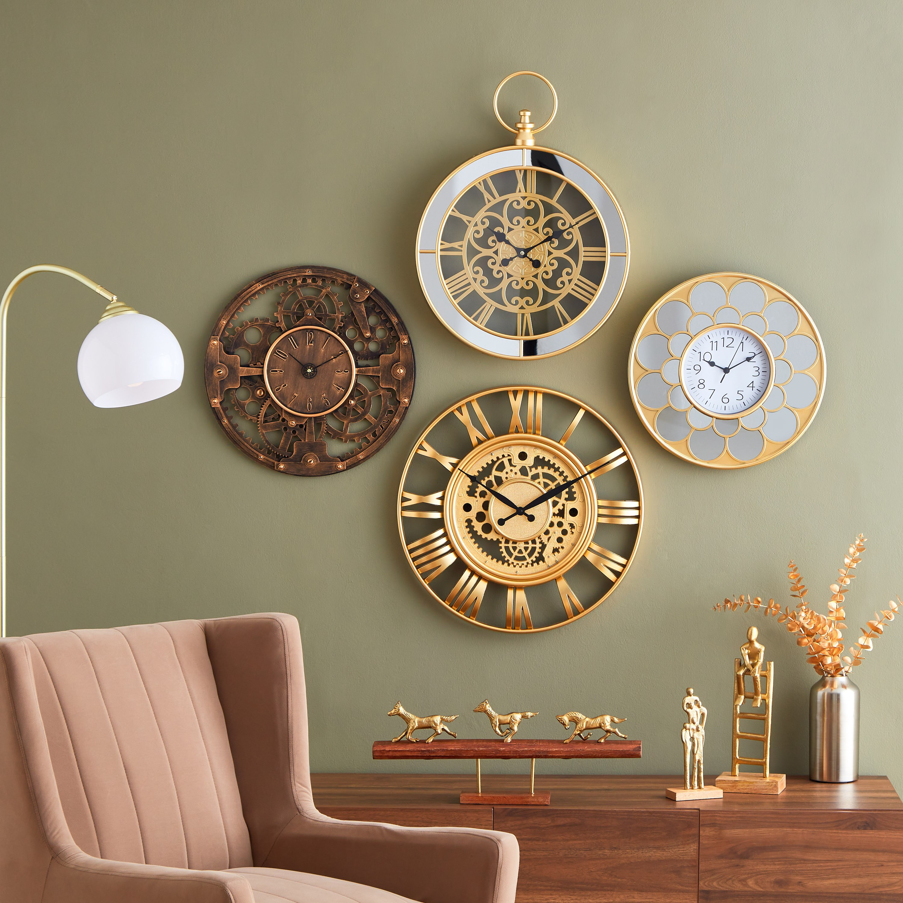 منحوتة معدنية بتصميم الأسرة من أيس - 10x5x25 سم-hbxhomeware-homedecor-figurinesandornaments-image-6