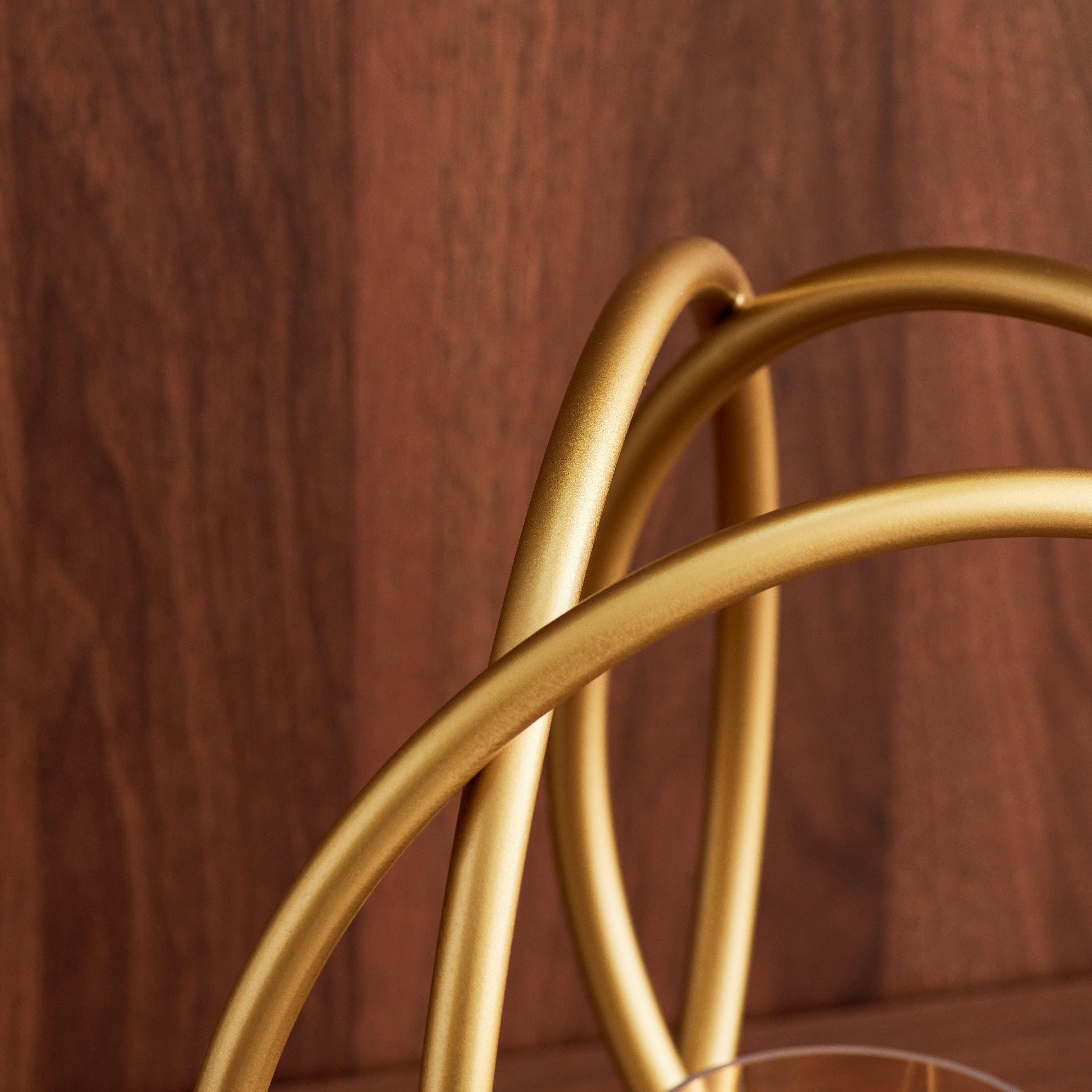 حامل شموع معدني من أيس - 28x28x28 سم-hbxlivingroom-decorandaccessories-candleholders-image-3