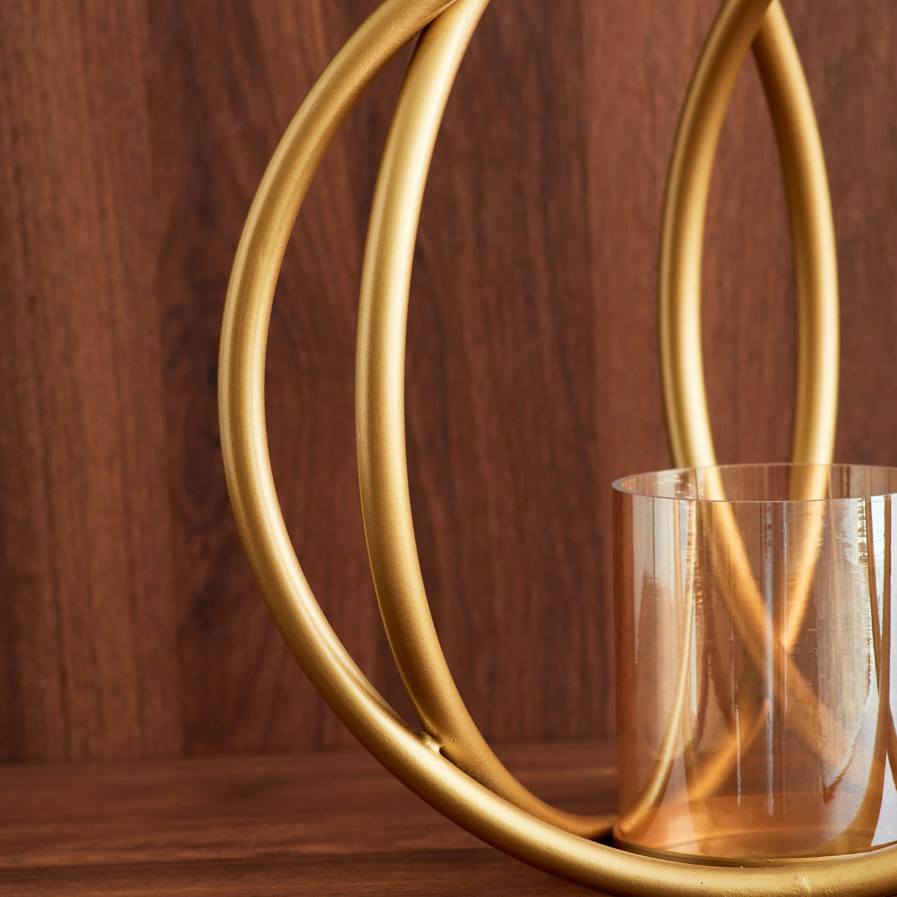 حامل شموع معدني من أيس - 28x28x28 سم-hbxlivingroom-decorandaccessories-candleholders-image-4