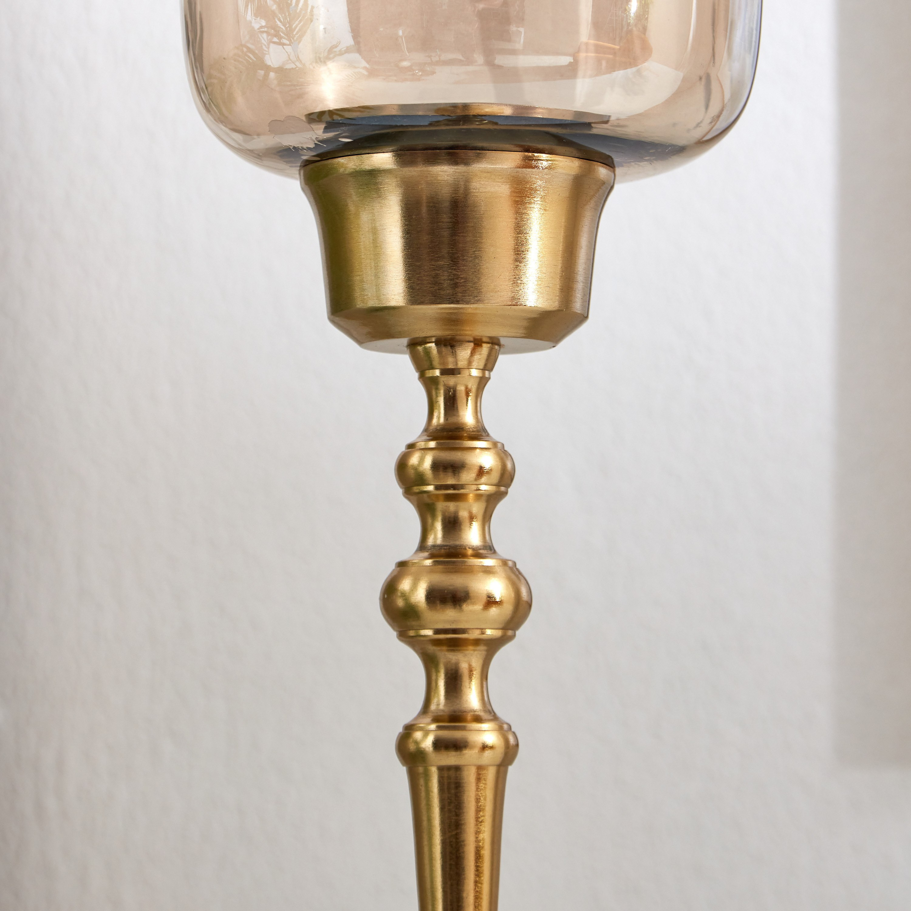 حامل شموع معدني كبير من أيس - 17x17x66 سم-hbxlivingroom-decorandaccessories-candleholders-image-4