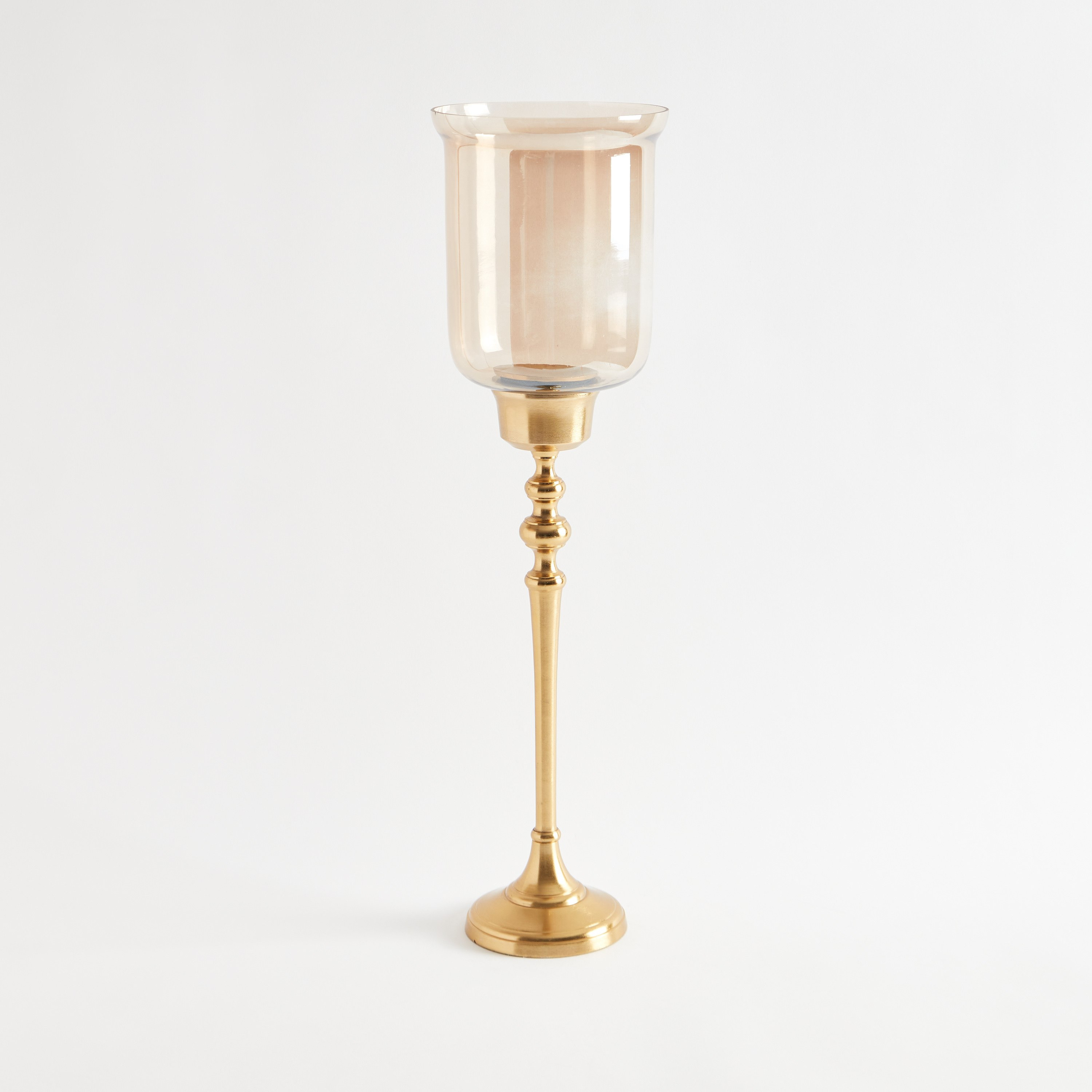حامل شموع معدني كبير من أيس - 17x17x66 سم-hbxlivingroom-decorandaccessories-candleholders-image-6