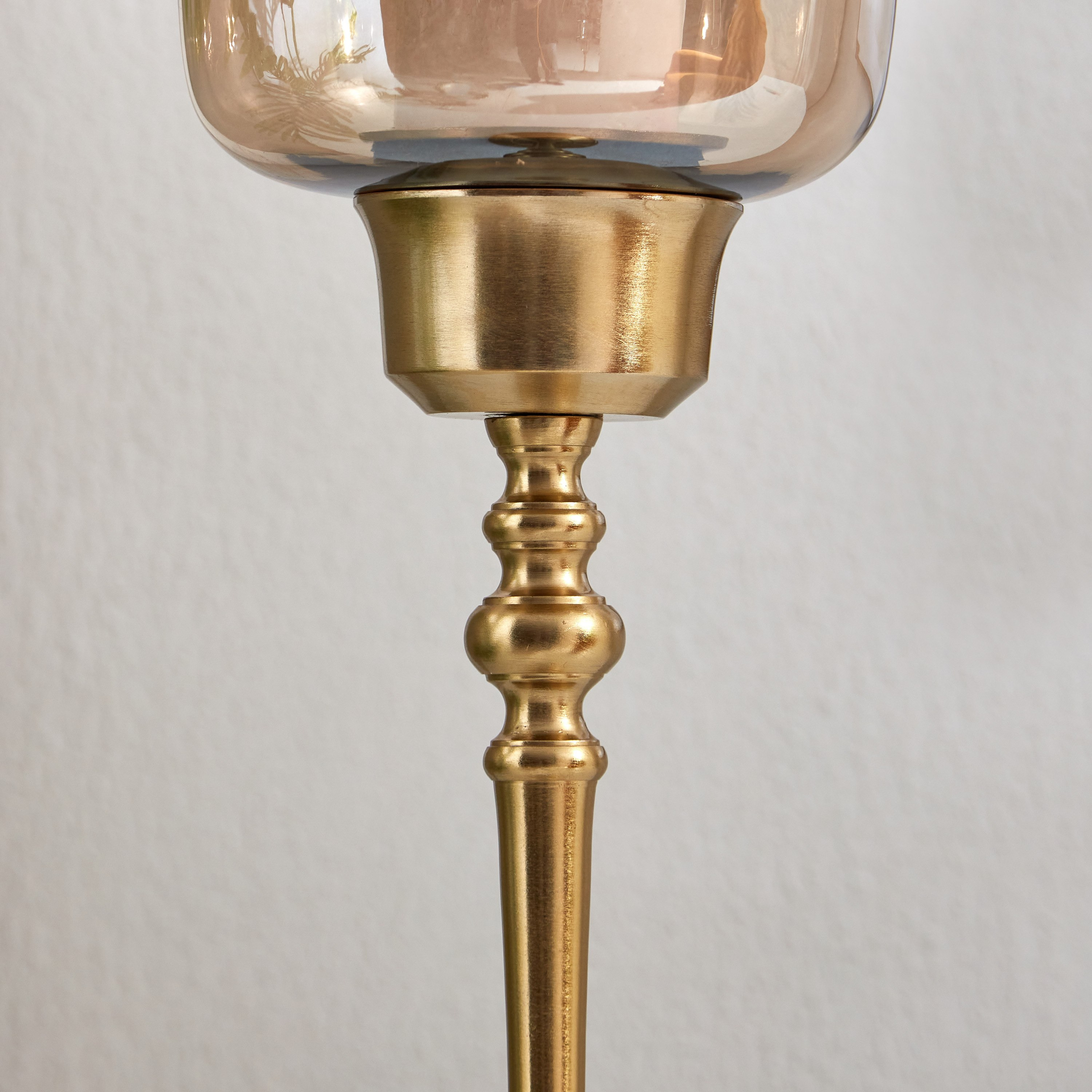 حامل شموع معدني صغير من أيس - 17x17x54 سم-hbxlivingroom-decorandaccessories-candleholders-image-3