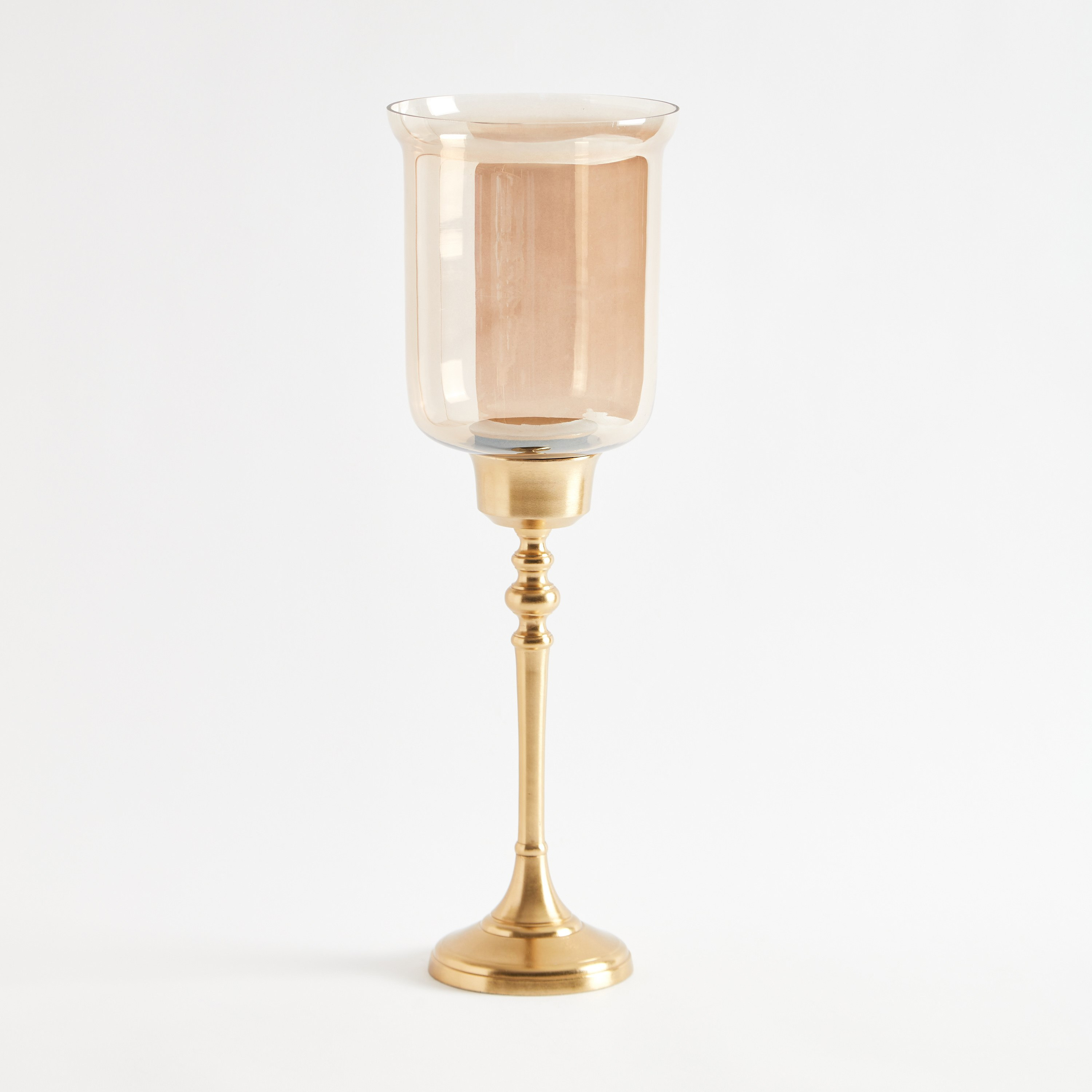 حامل شموع معدني صغير من أيس - 17x17x54 سم-hbxlivingroom-decorandaccessories-candleholders-image-6