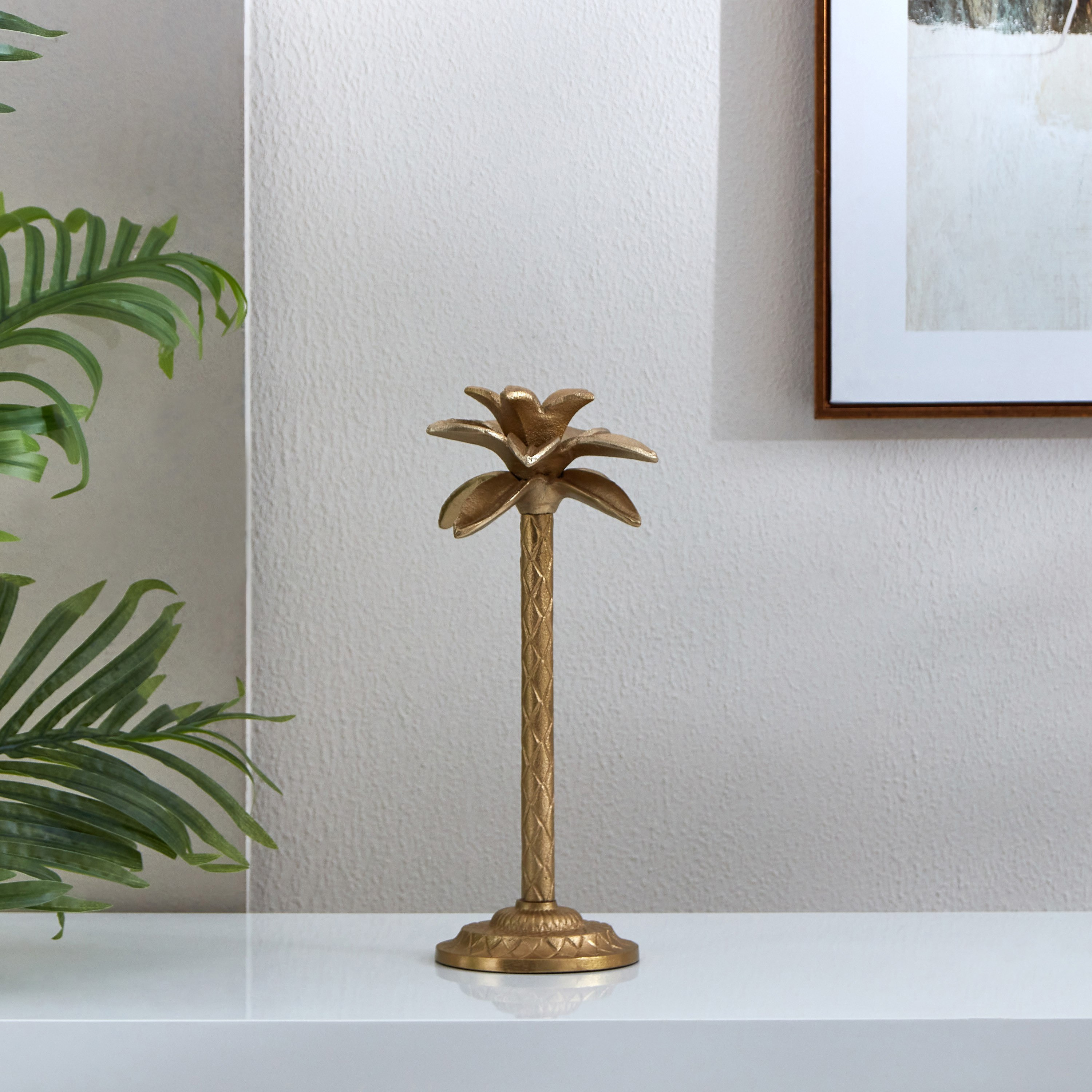 حامل شموع معدني كبير من أيس - 16x13x36 سم-hbxlivingroom-decorandaccessories-candleholders-image-2