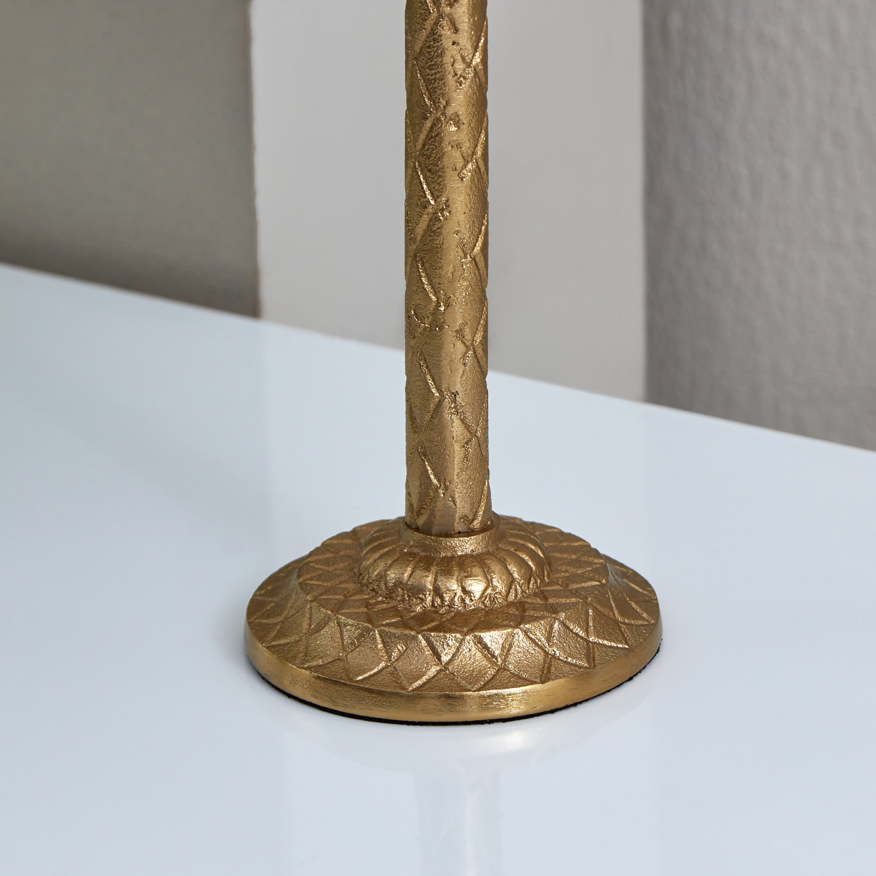 Ace Metal Small Candleholder - 16x11x28 cm-hbxlivingroom-decorandaccessories-candleholders-image-4