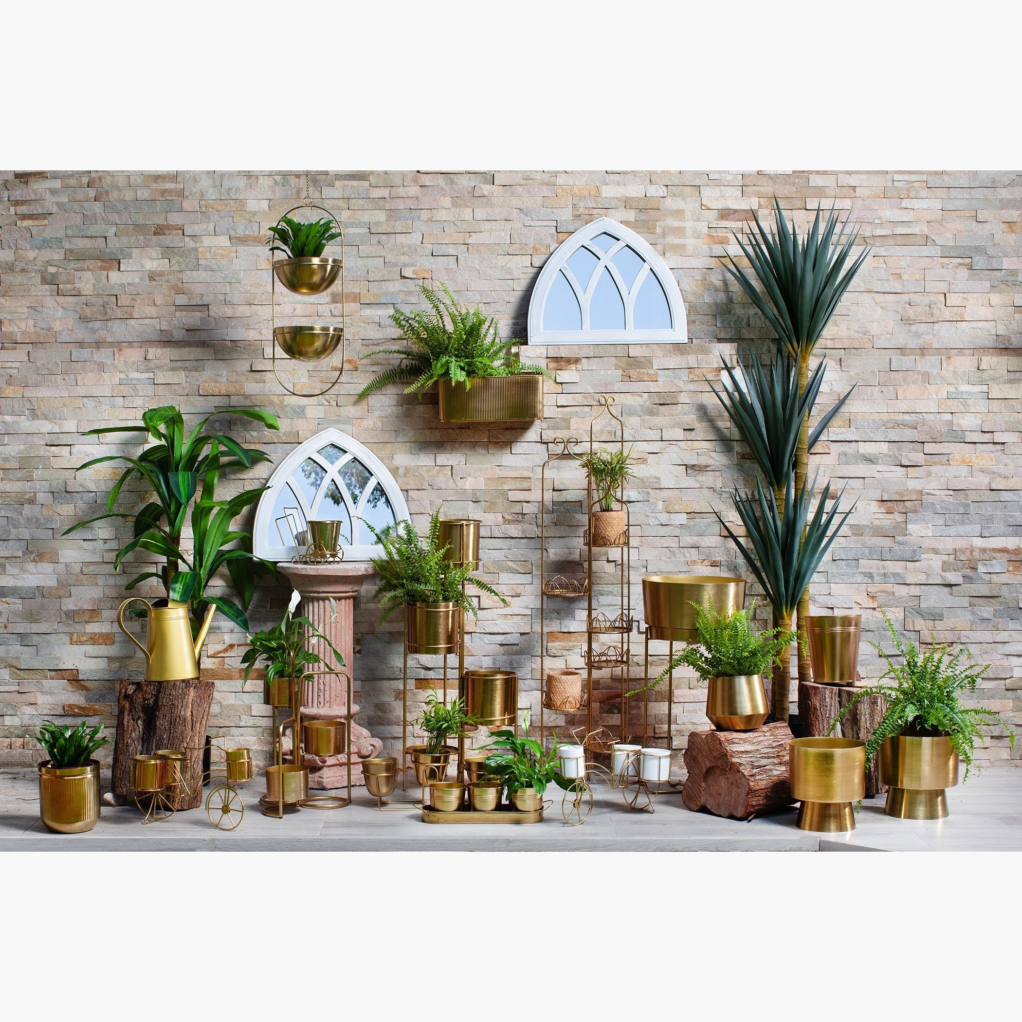 Ace Metal Planter with Tray - Set of 4-hbxhomeware-hbxdecorandfurnishings-image-8