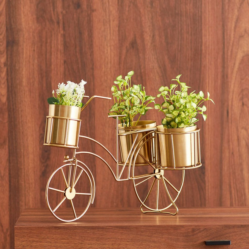 Ace Metal Cycle Planter - 25 cm-Planters and Urns-image-0