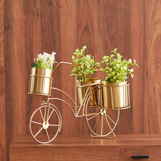 Ace Metal Cycle Planter - 25 cms
